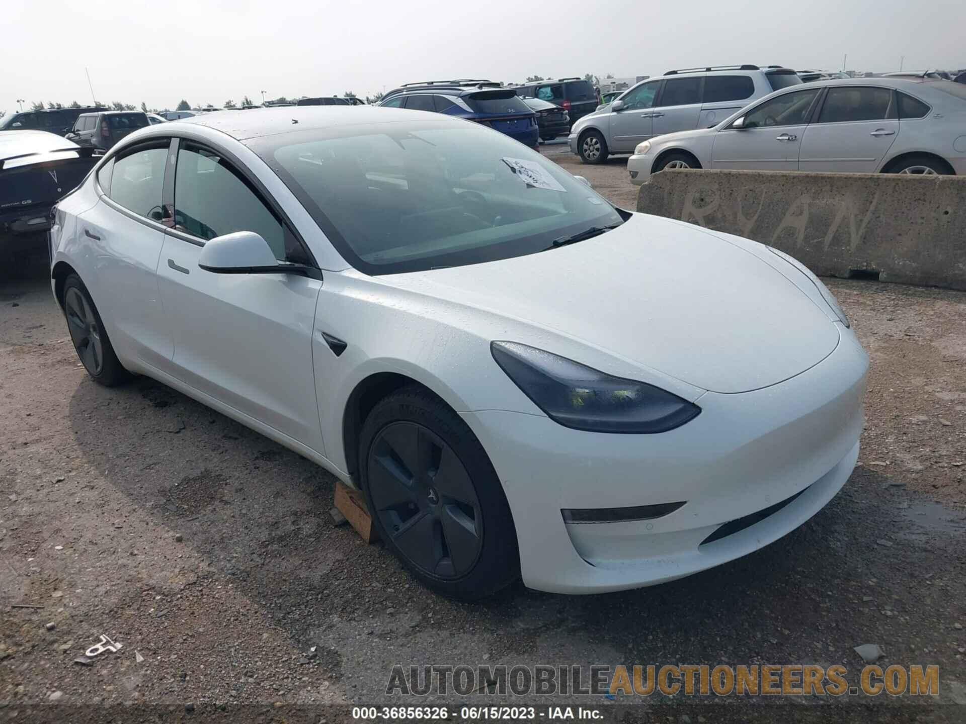 5YJ3E1EAXMF098130 TESLA MODEL 3 2021