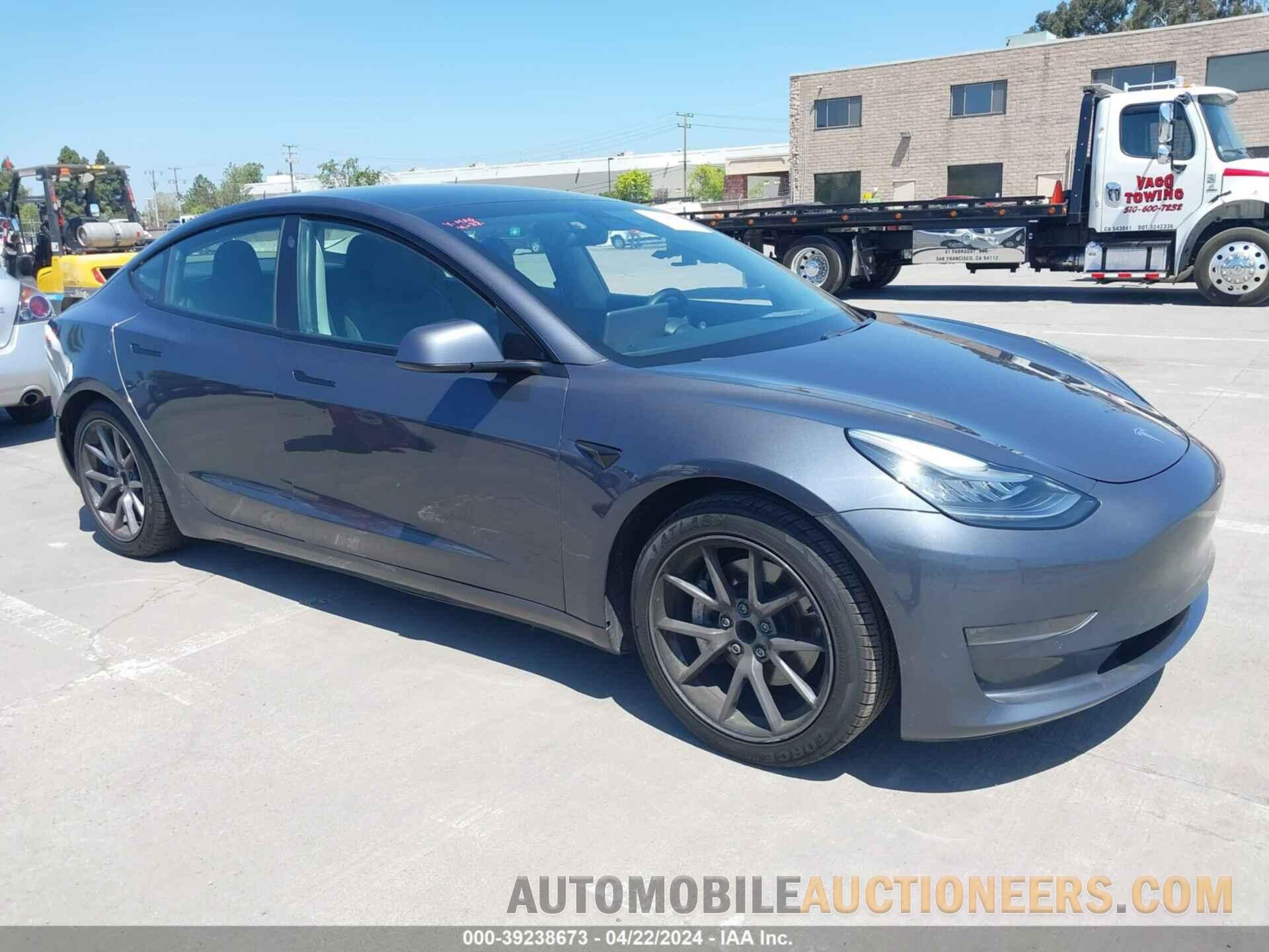 5YJ3E1EAXMF837061 TESLA MODEL 3 2021