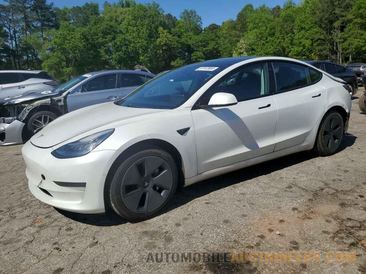 5YJ3E1EAXMF854281 TESLA MODEL 3 2021