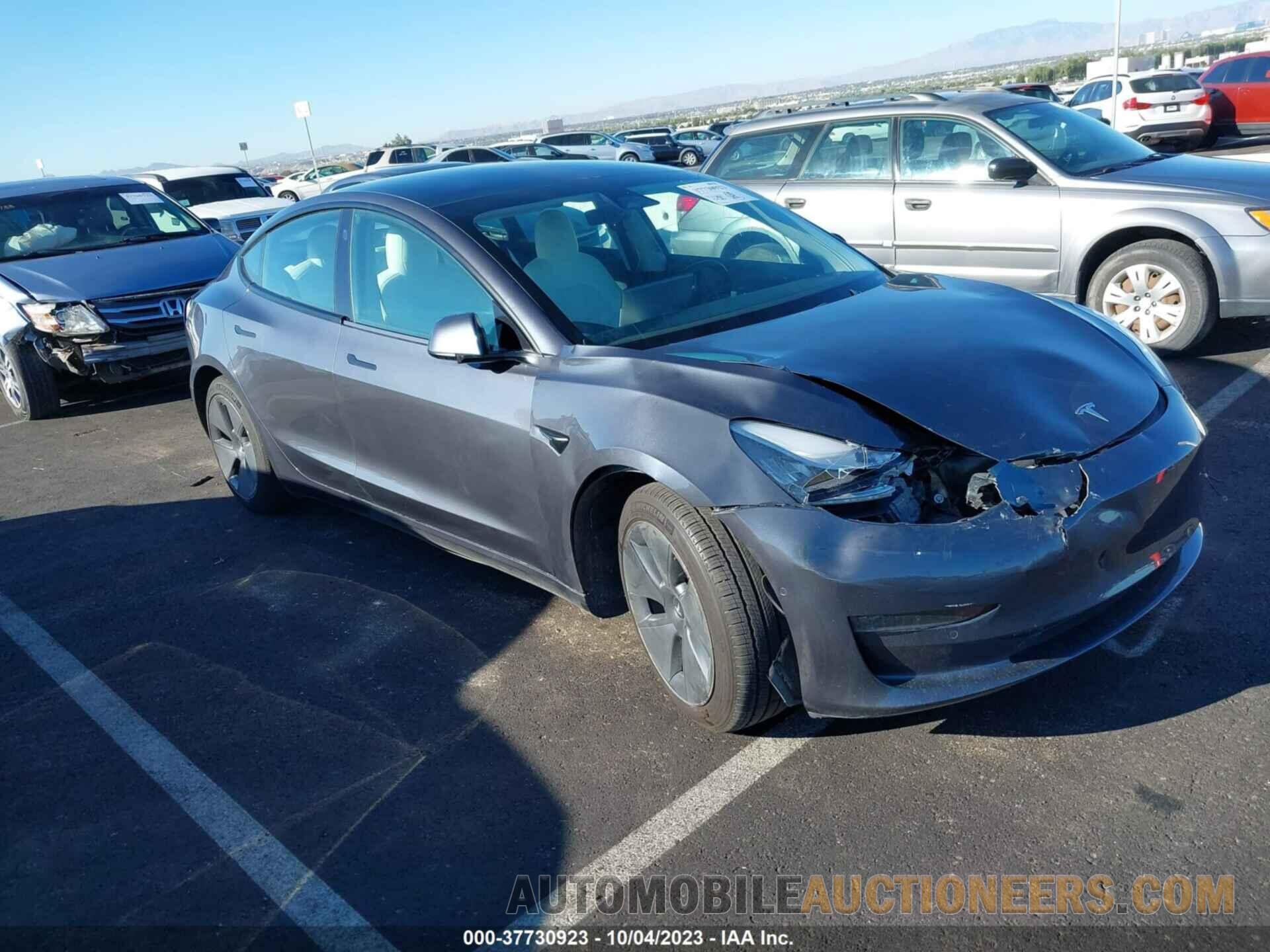 5YJ3E1EAXMF856838 TESLA MODEL 3 2021