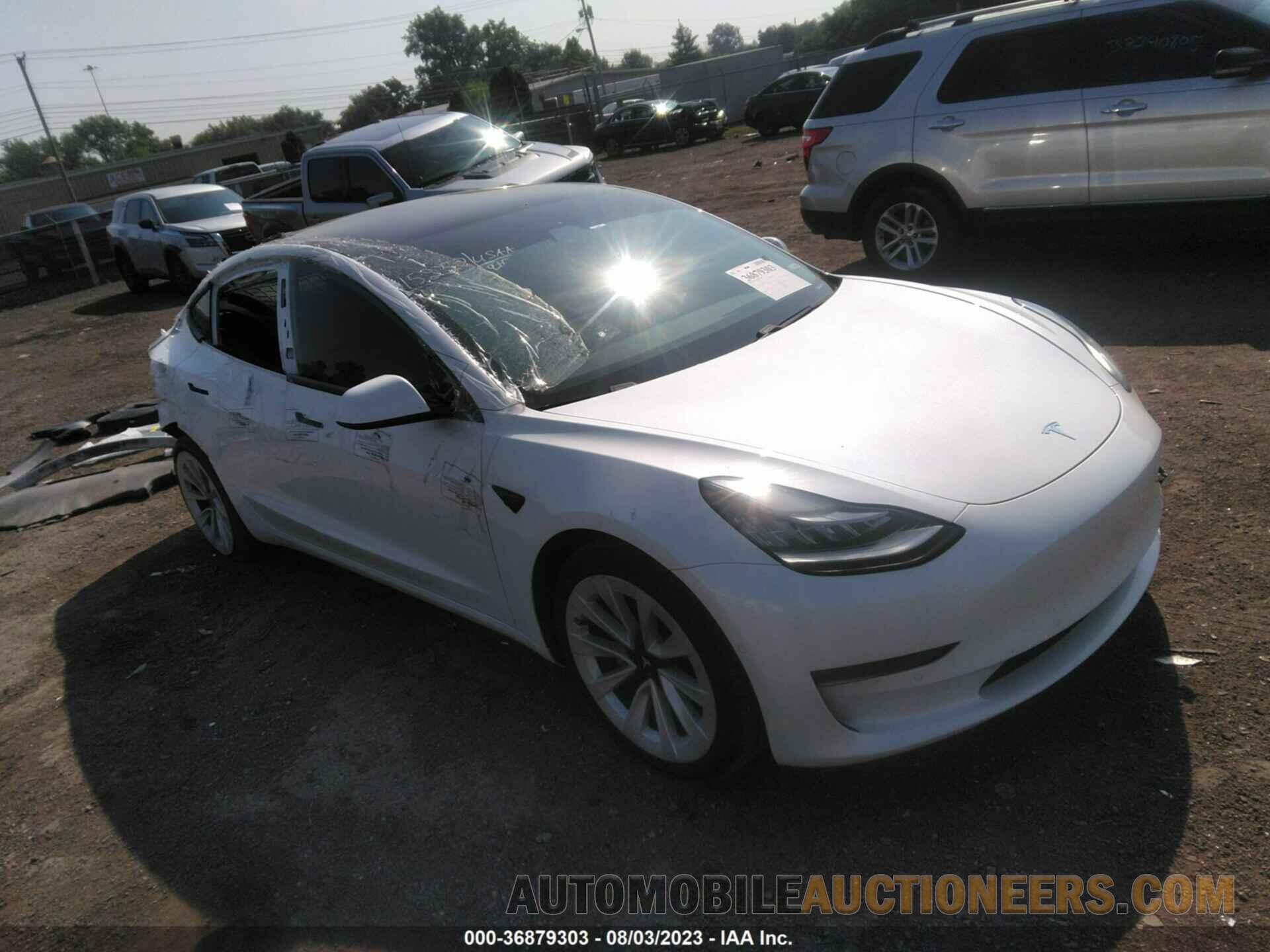 5YJ3E1EAXMF861568 TESLA MODEL 3 2021