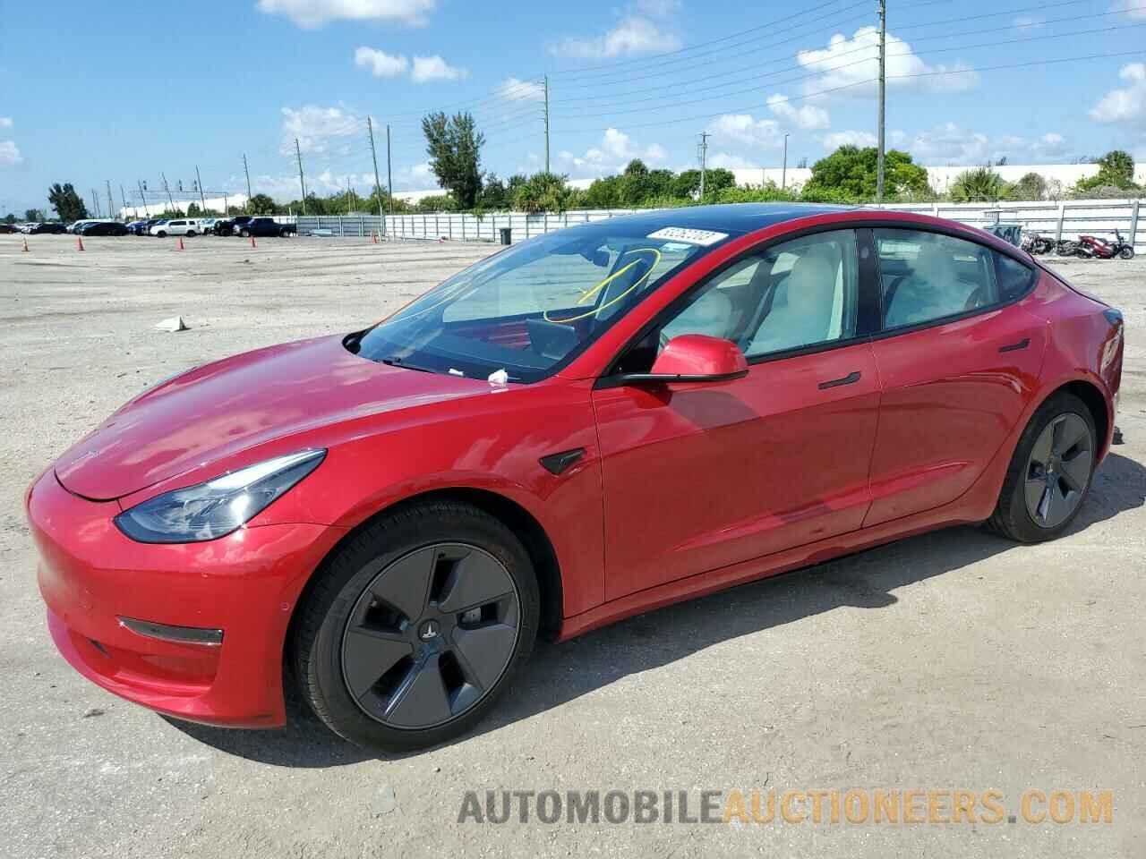 5YJ3E1EAXMF871209 TESLA MODEL 3 2021