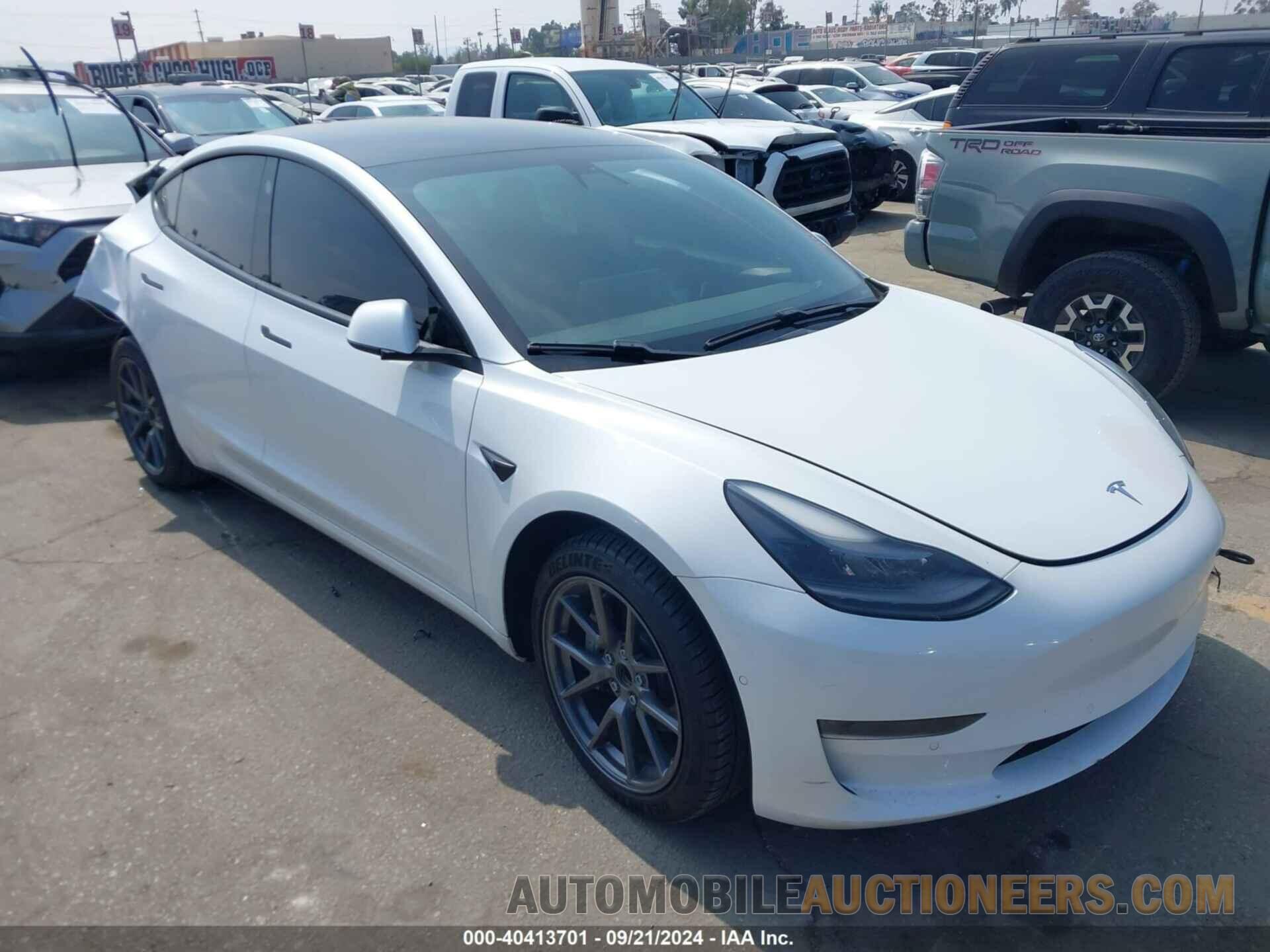 5YJ3E1EAXMF873932 TESLA MODEL 3 2021