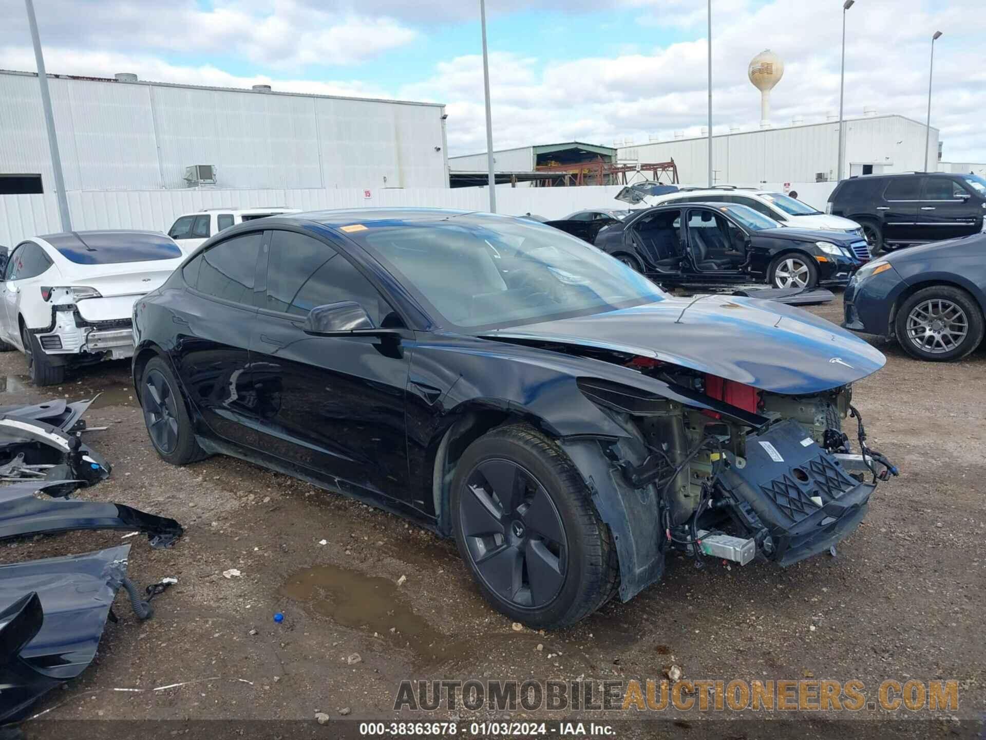 5YJ3E1EAXMF906072 TESLA MODEL 3 2021