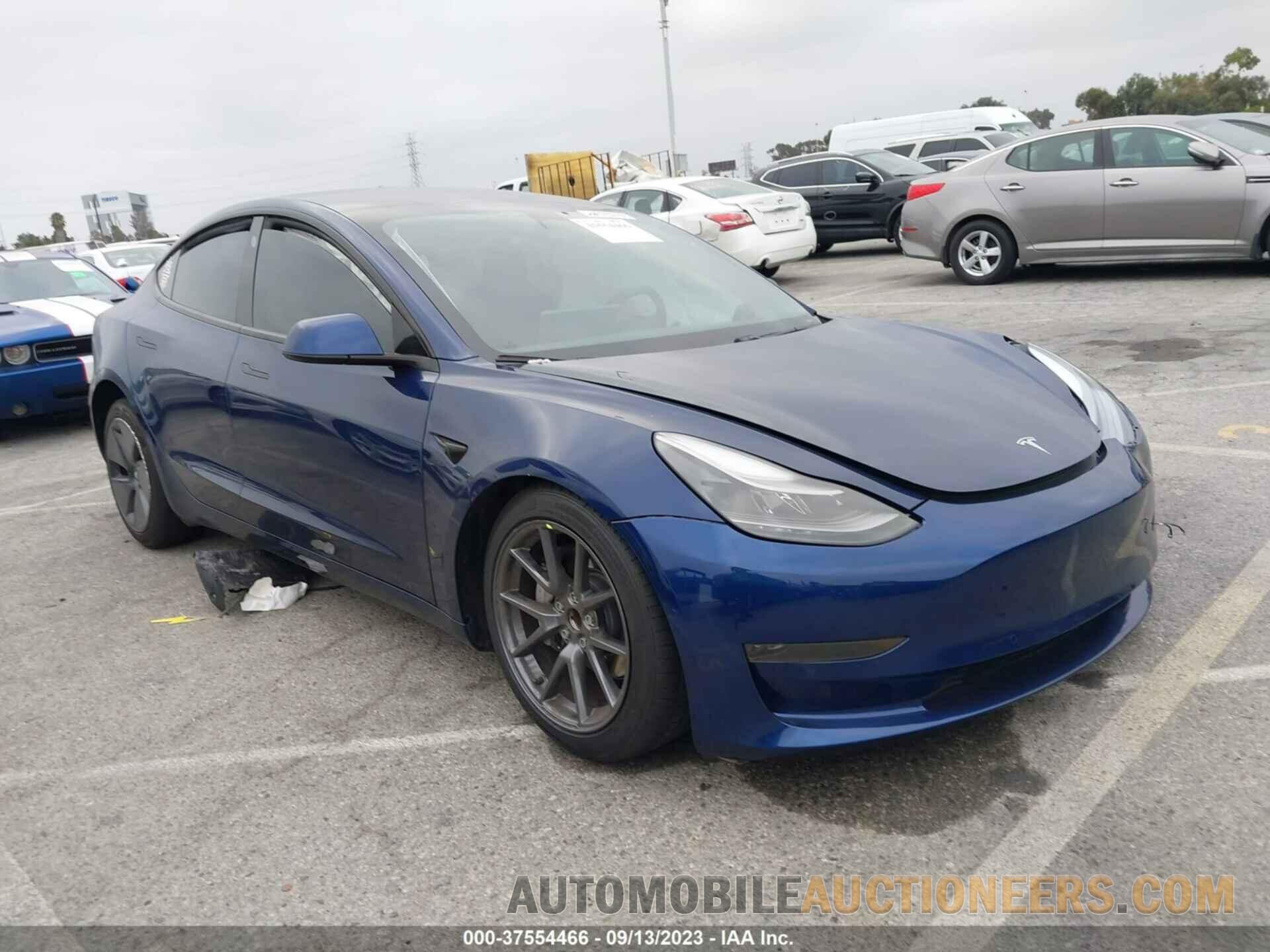 5YJ3E1EAXMF929741 TESLA MODEL 3 2021