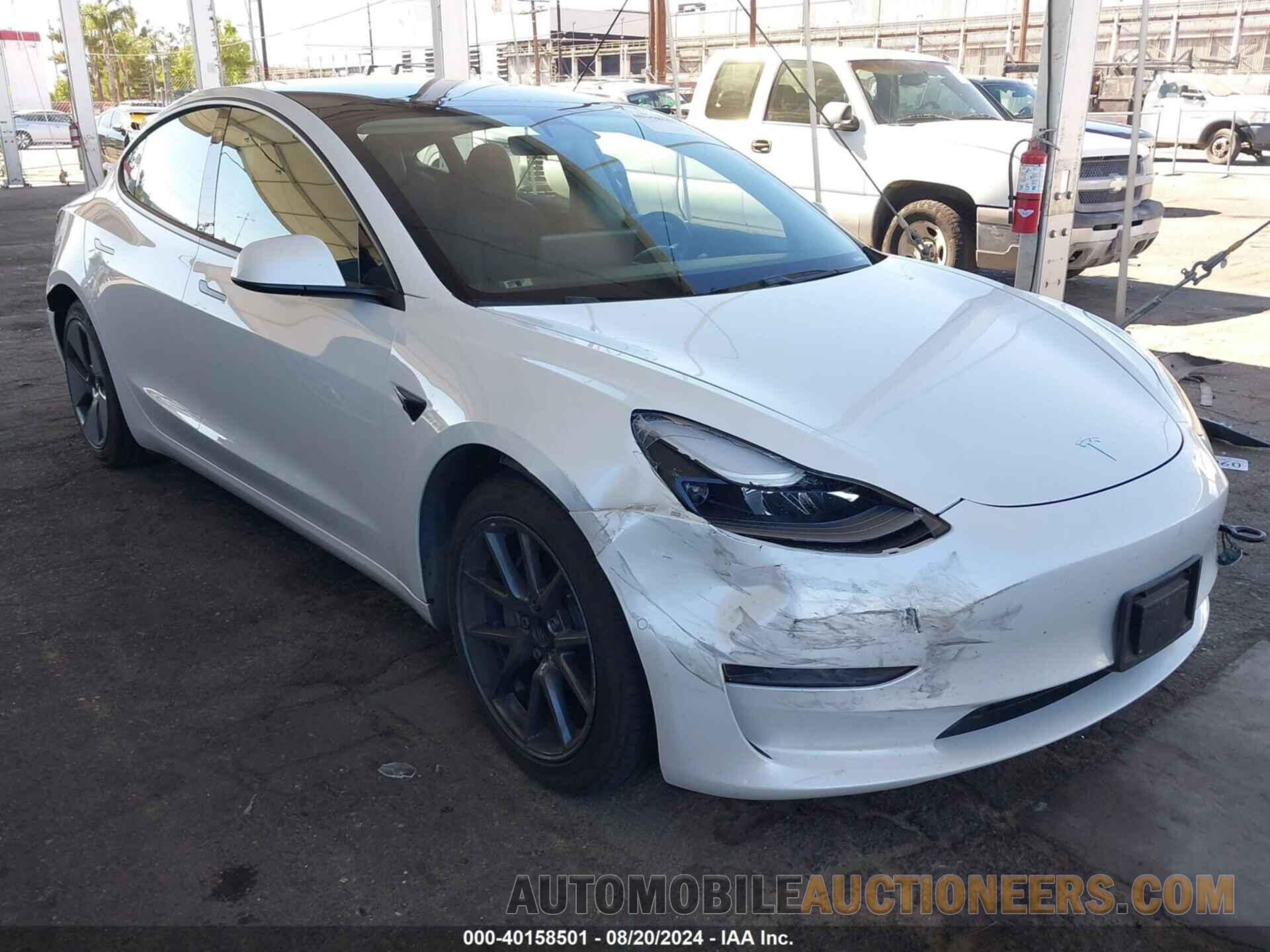 5YJ3E1EAXMF930419 TESLA MODEL 3 2021