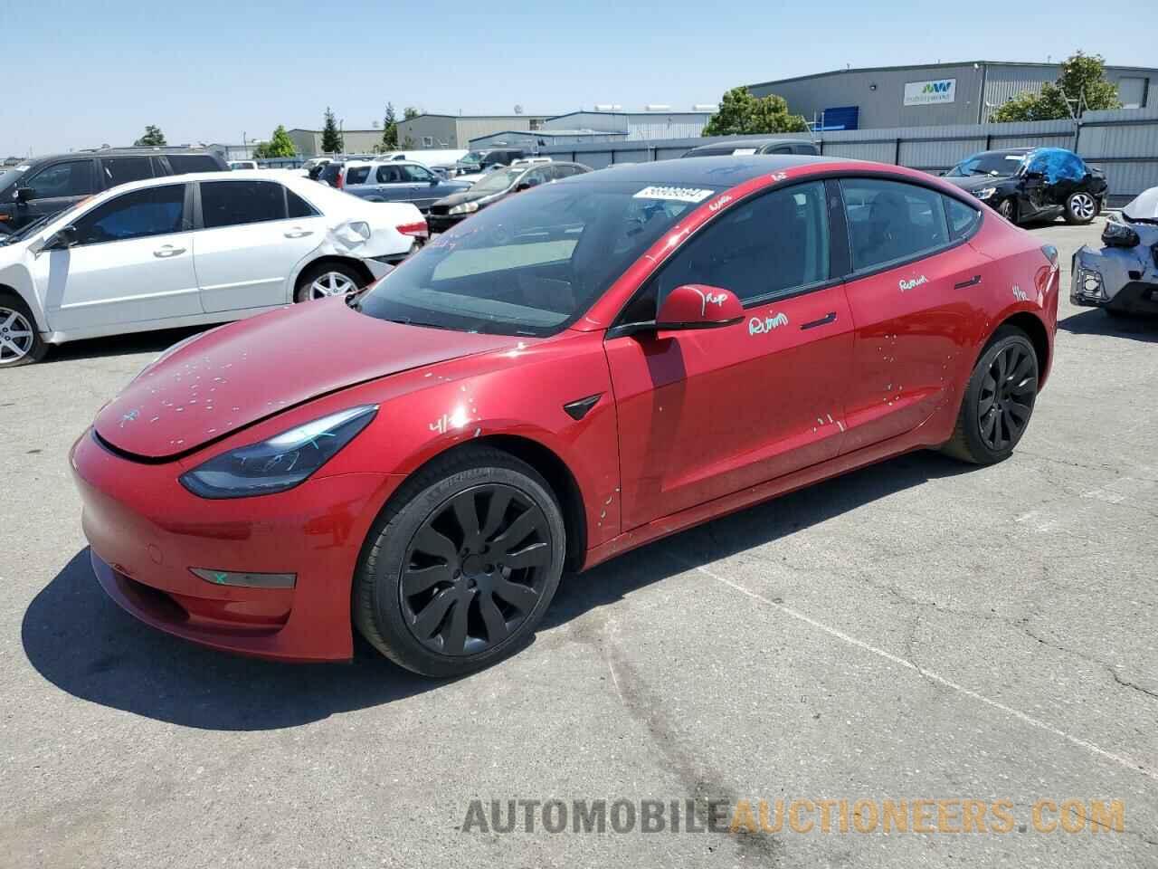 5YJ3E1EAXMF976767 TESLA MODEL 3 2021