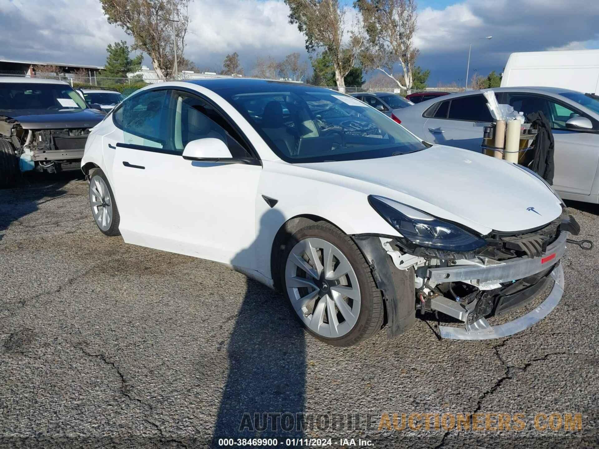 5YJ3E1EAXMF982696 TESLA MODEL 3 2021