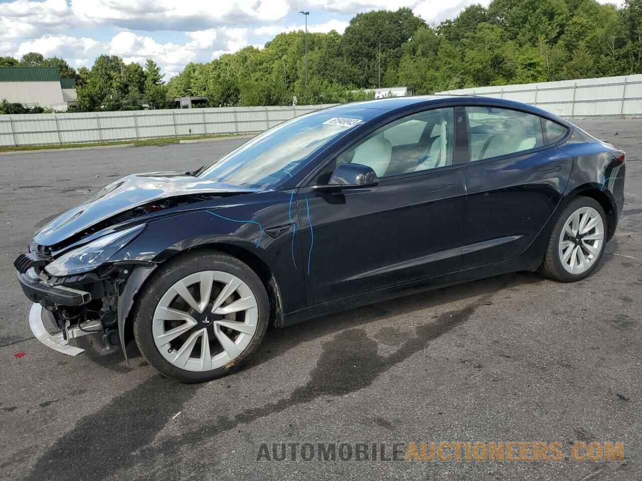 5YJ3E1EAXMF989700 TESLA MODEL 3 2021