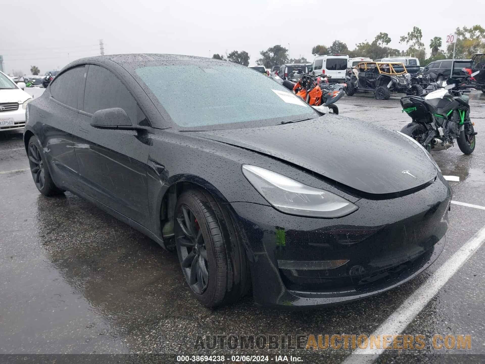 5YJ3E1EAXMF997070 TESLA MODEL 3 2021