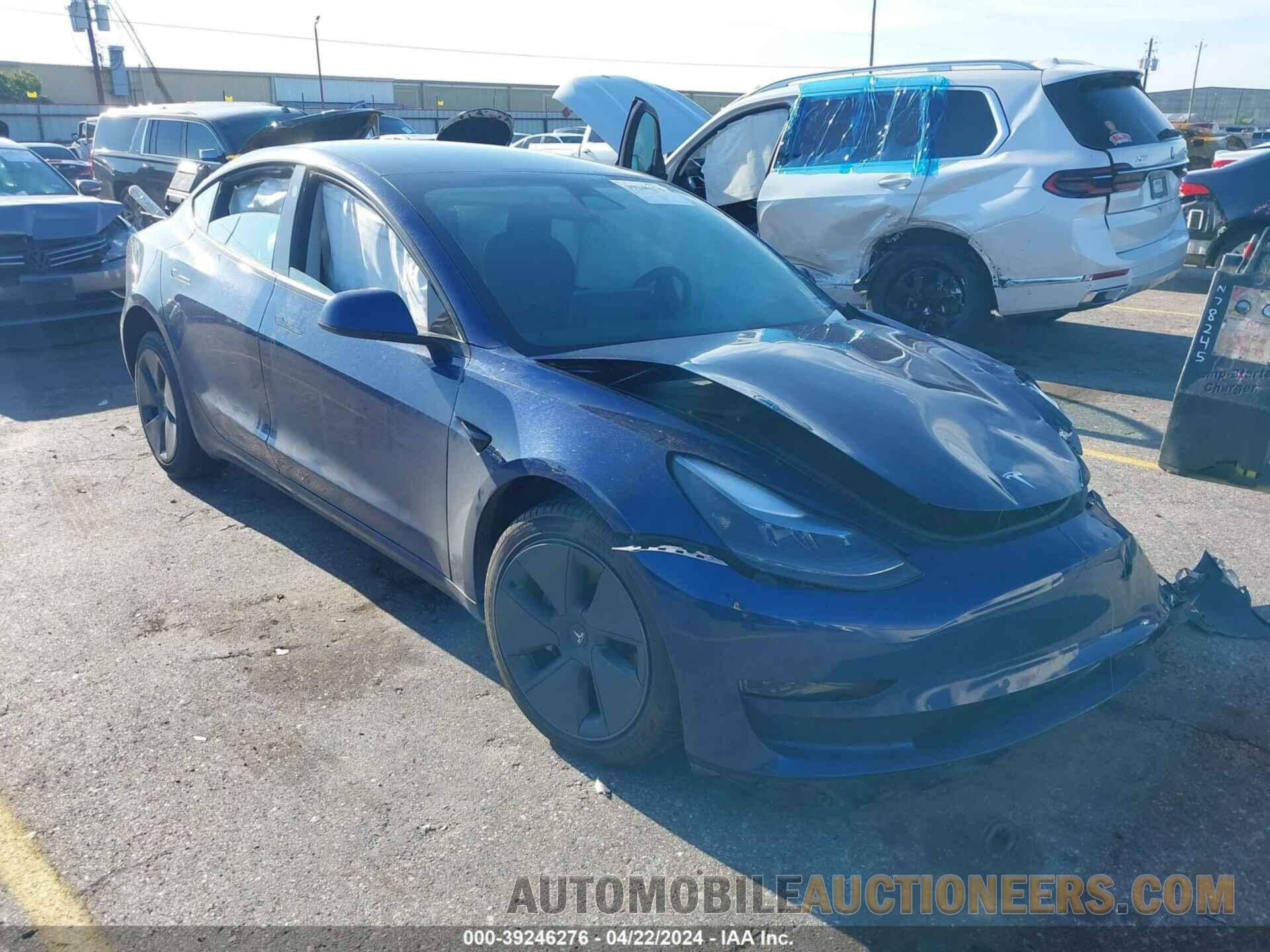 5YJ3E1EAXNF101559 TESLA MODEL 3 2022