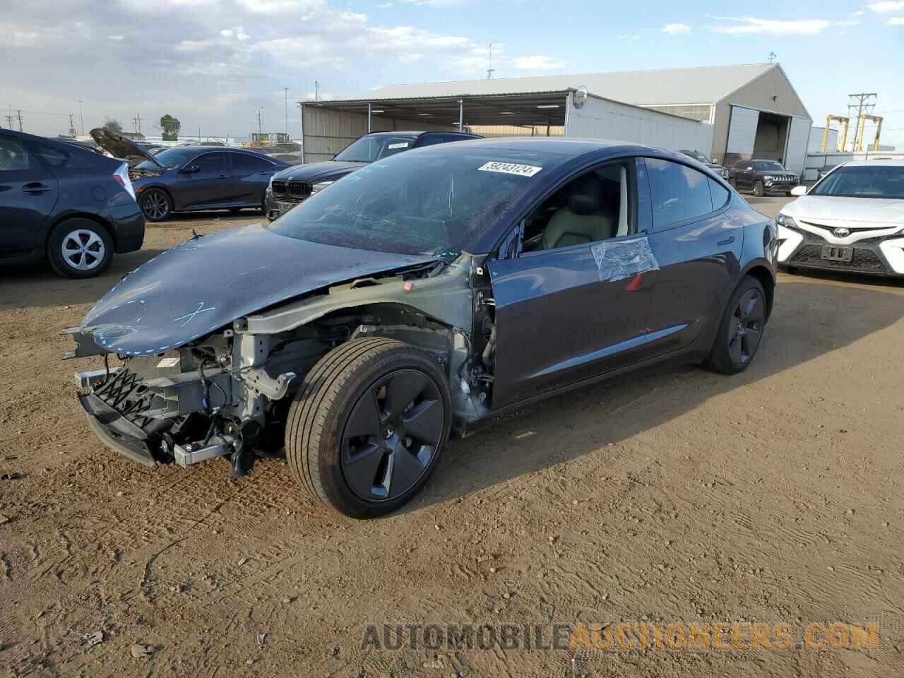 5YJ3E1EAXNF121004 TESLA MODEL 3 2022