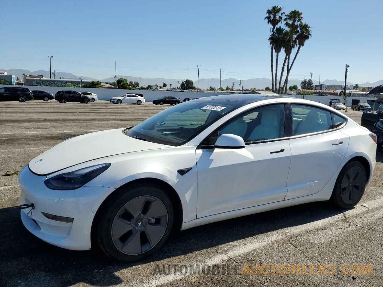 5YJ3E1EAXNF131760 TESLA MODEL 3 2022