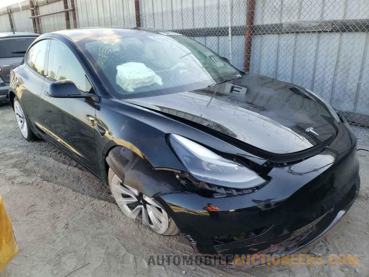 5YJ3E1EAXNF145660 TESLA MODEL 3 2022