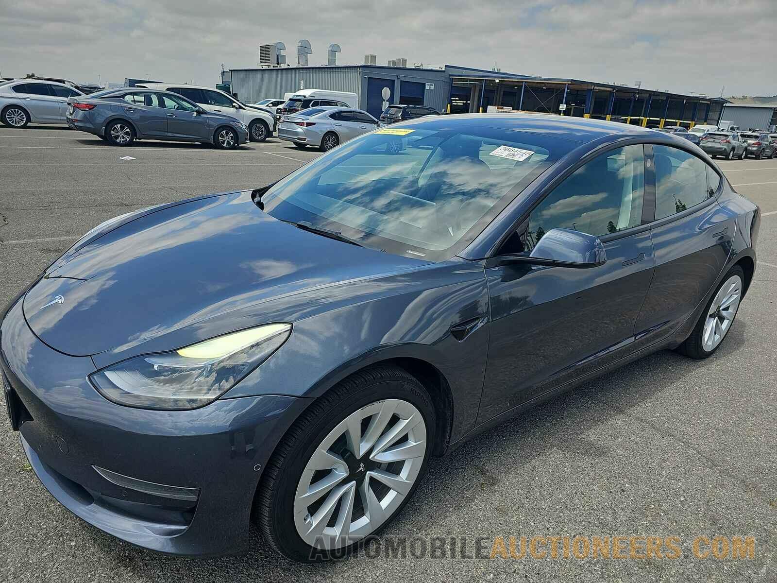 5YJ3E1EAXNF145691 Tesla Model 3 2022