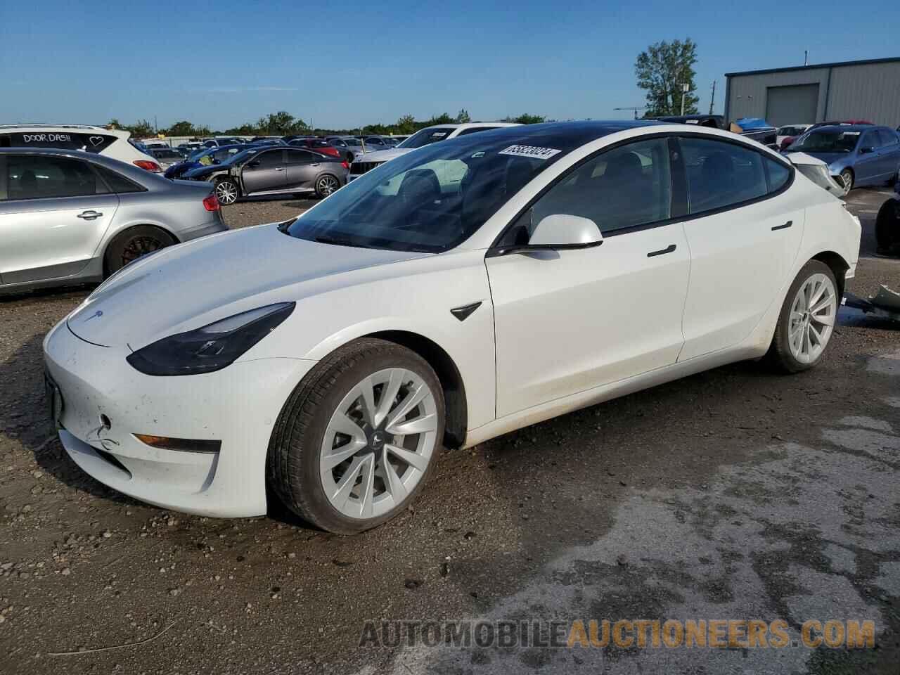 5YJ3E1EAXNF145707 TESLA MODEL 3 2022