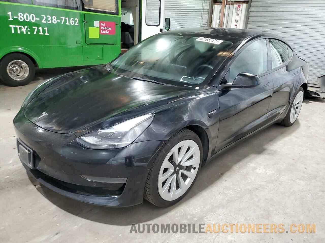 5YJ3E1EAXNF184877 TESLA MODEL 3 2022