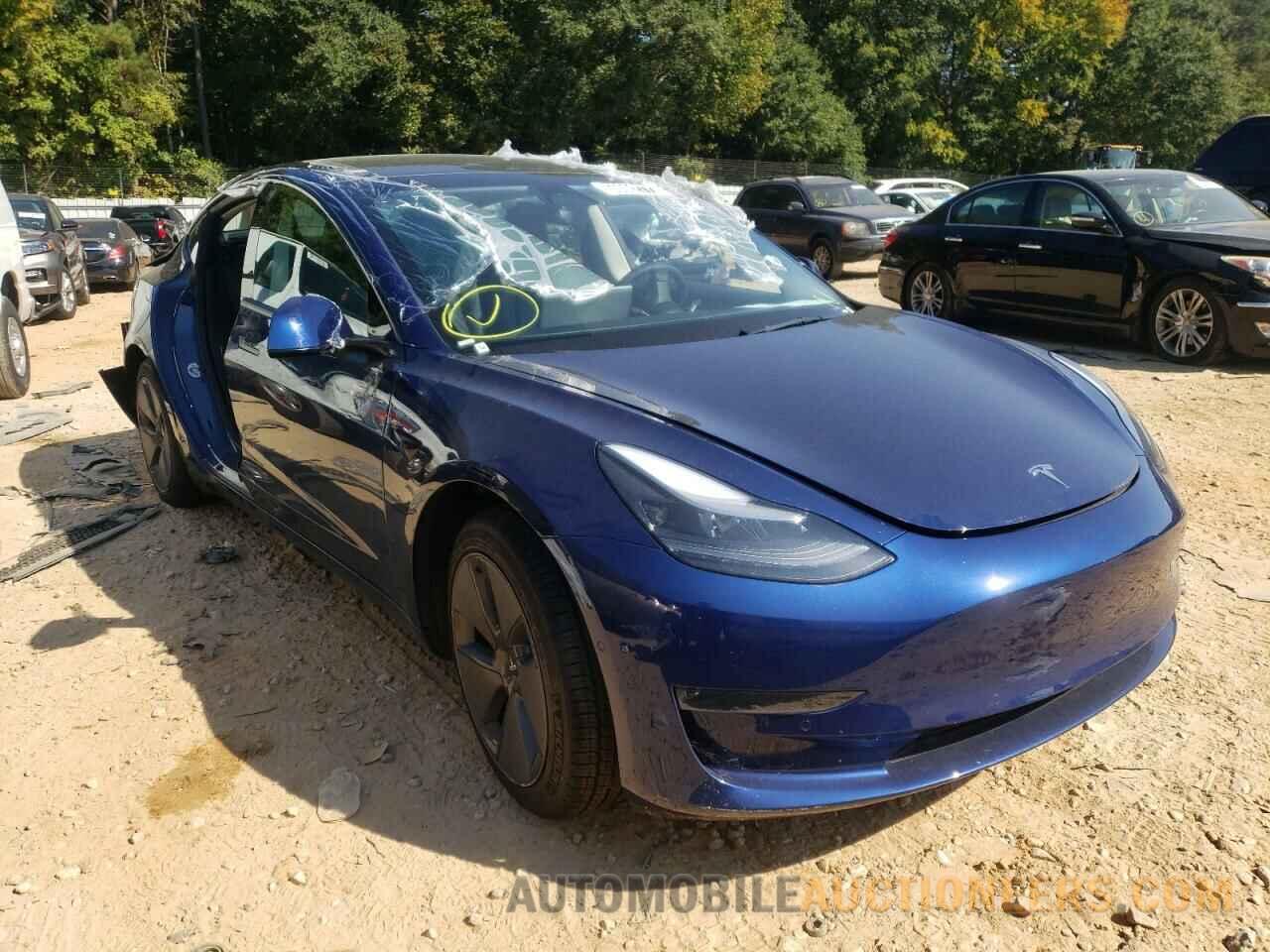 5YJ3E1EAXNF185706 TESLA MODEL 3 2022