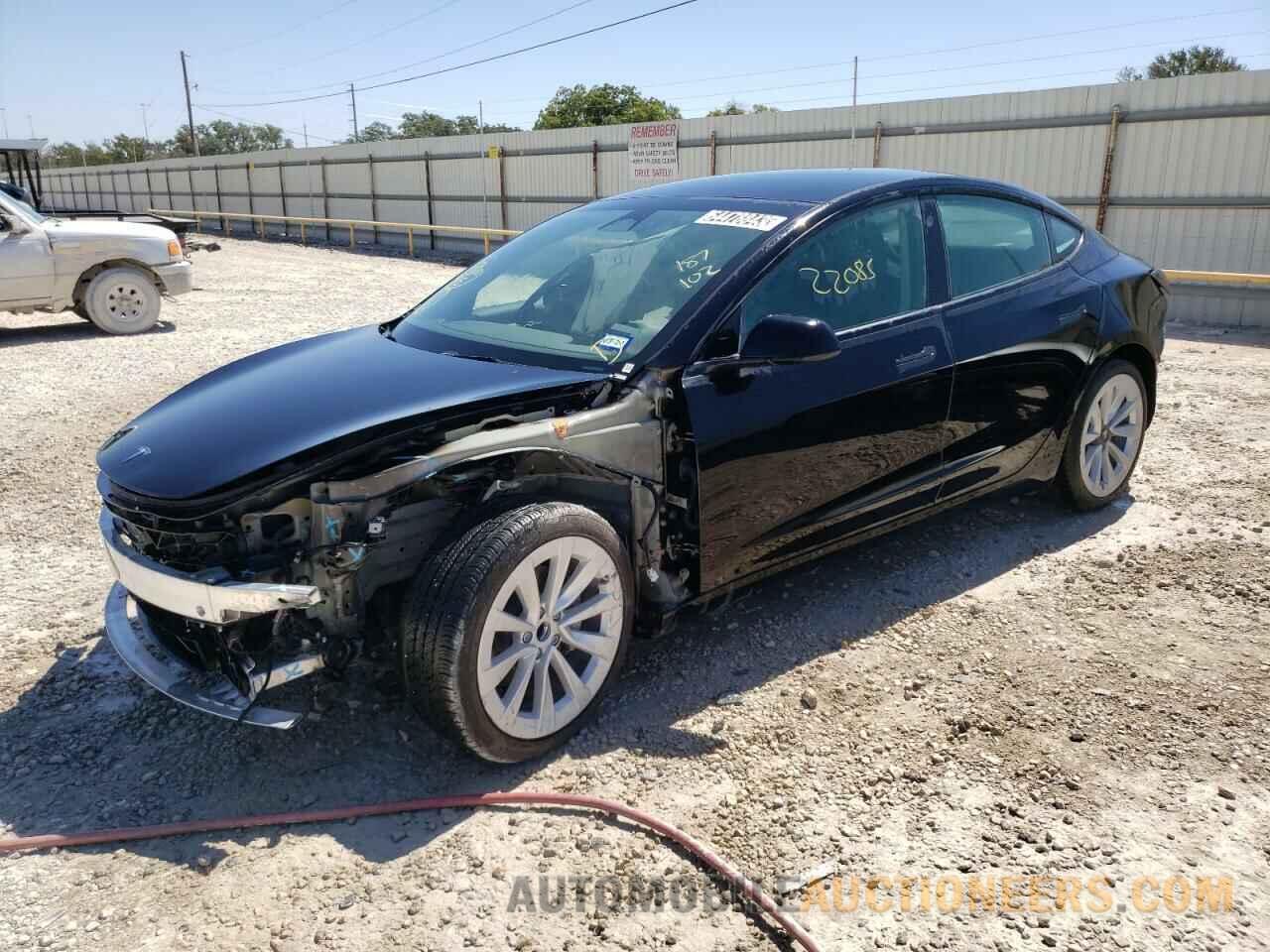 5YJ3E1EAXNF187102 TESLA MODEL 3 2022