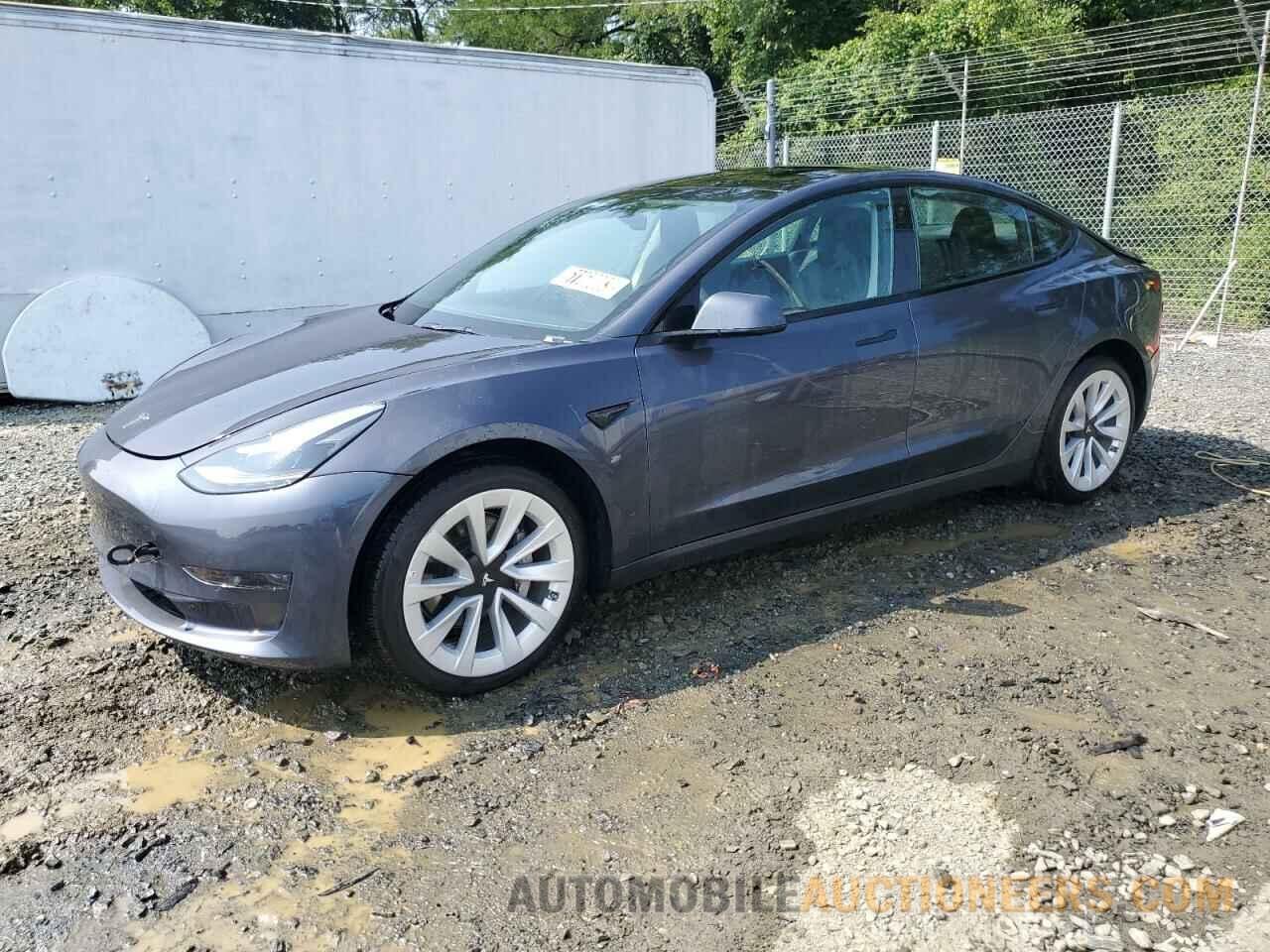 5YJ3E1EAXNF188962 TESLA MODEL 3 2022