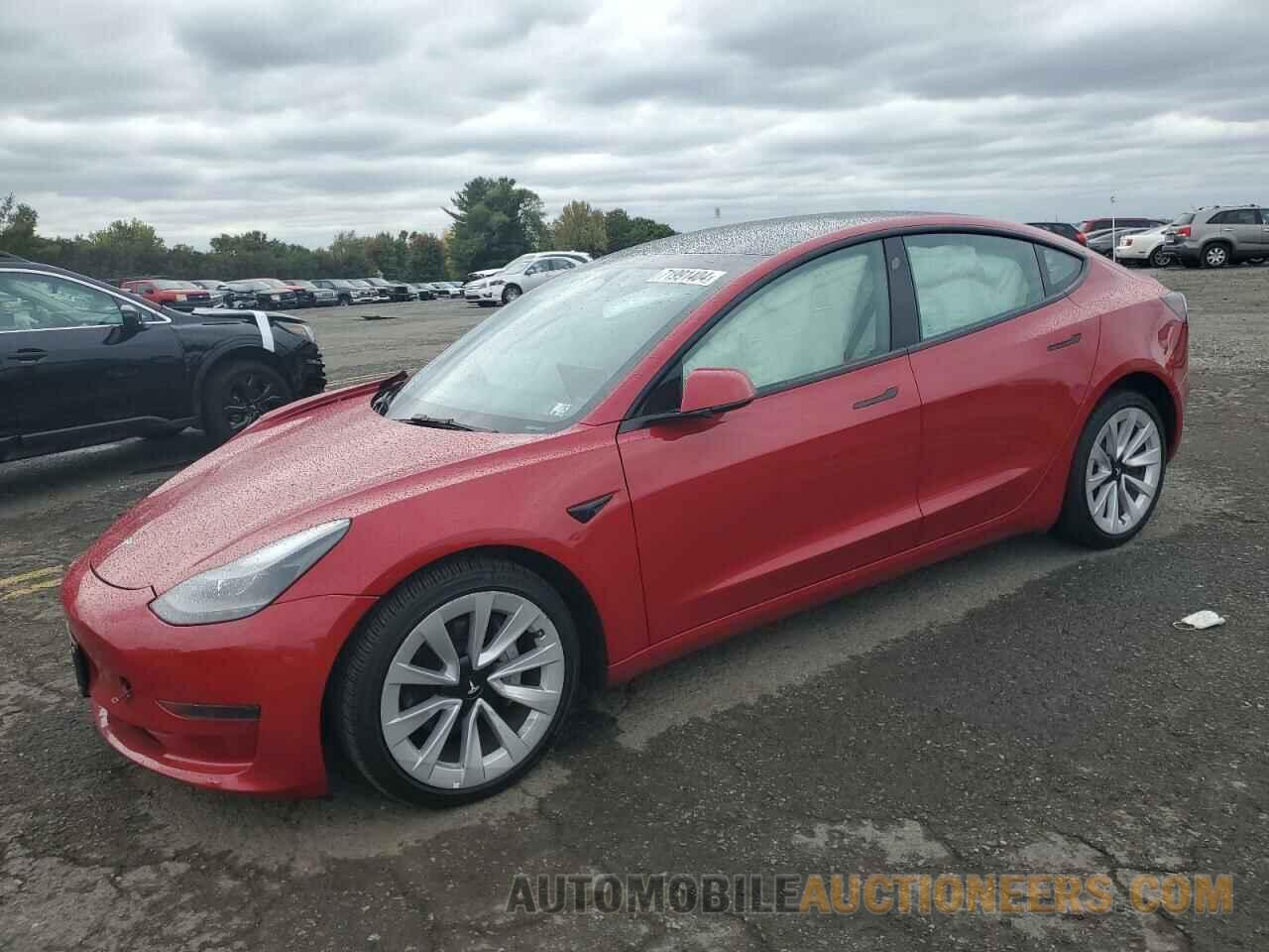 5YJ3E1EAXNF189531 TESLA MODEL 3 2022