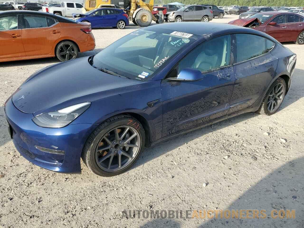 5YJ3E1EAXNF190582 TESLA MODEL 3 2022