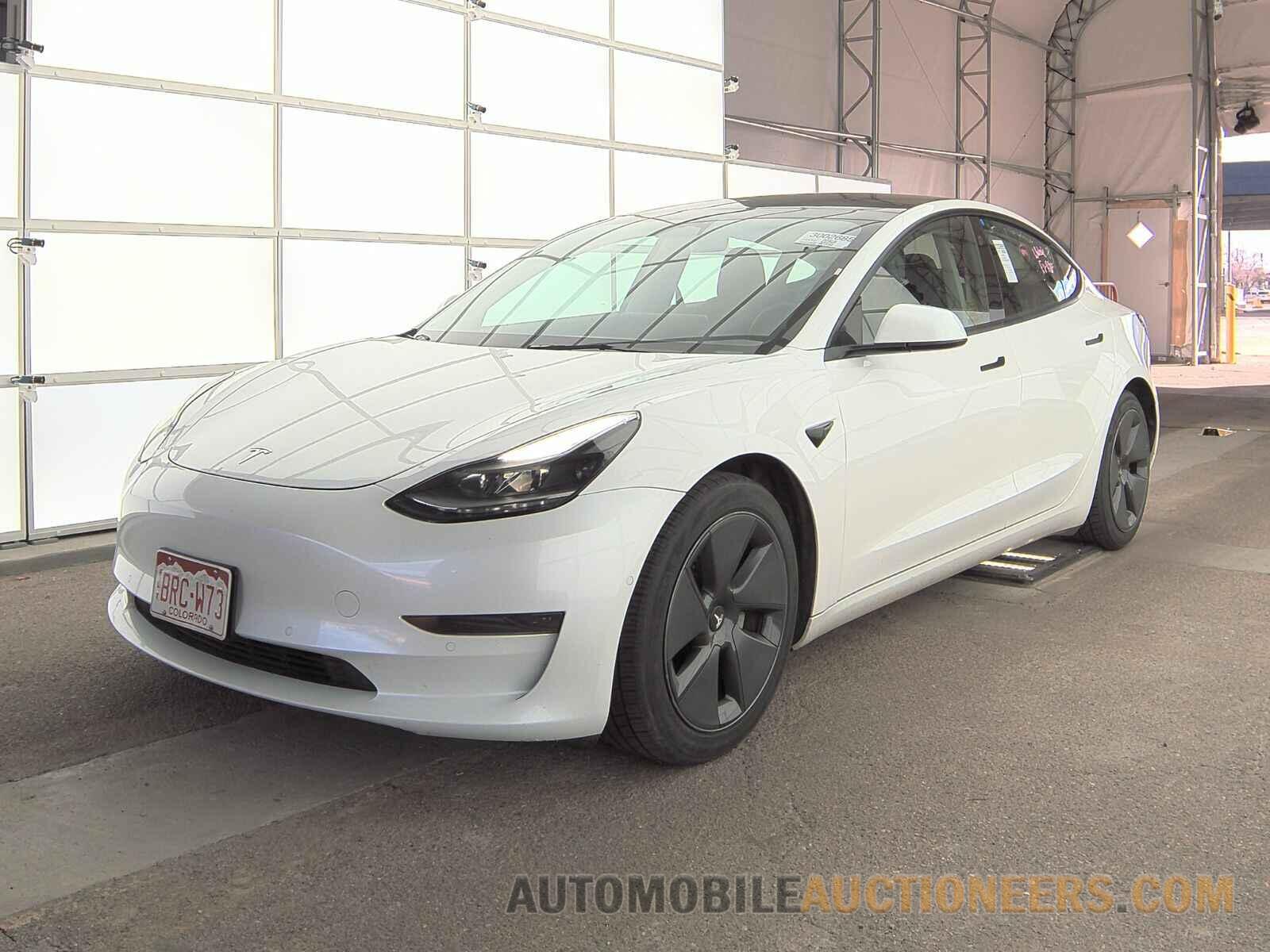 5YJ3E1EAXNF191893 Tesla Model 3 2022