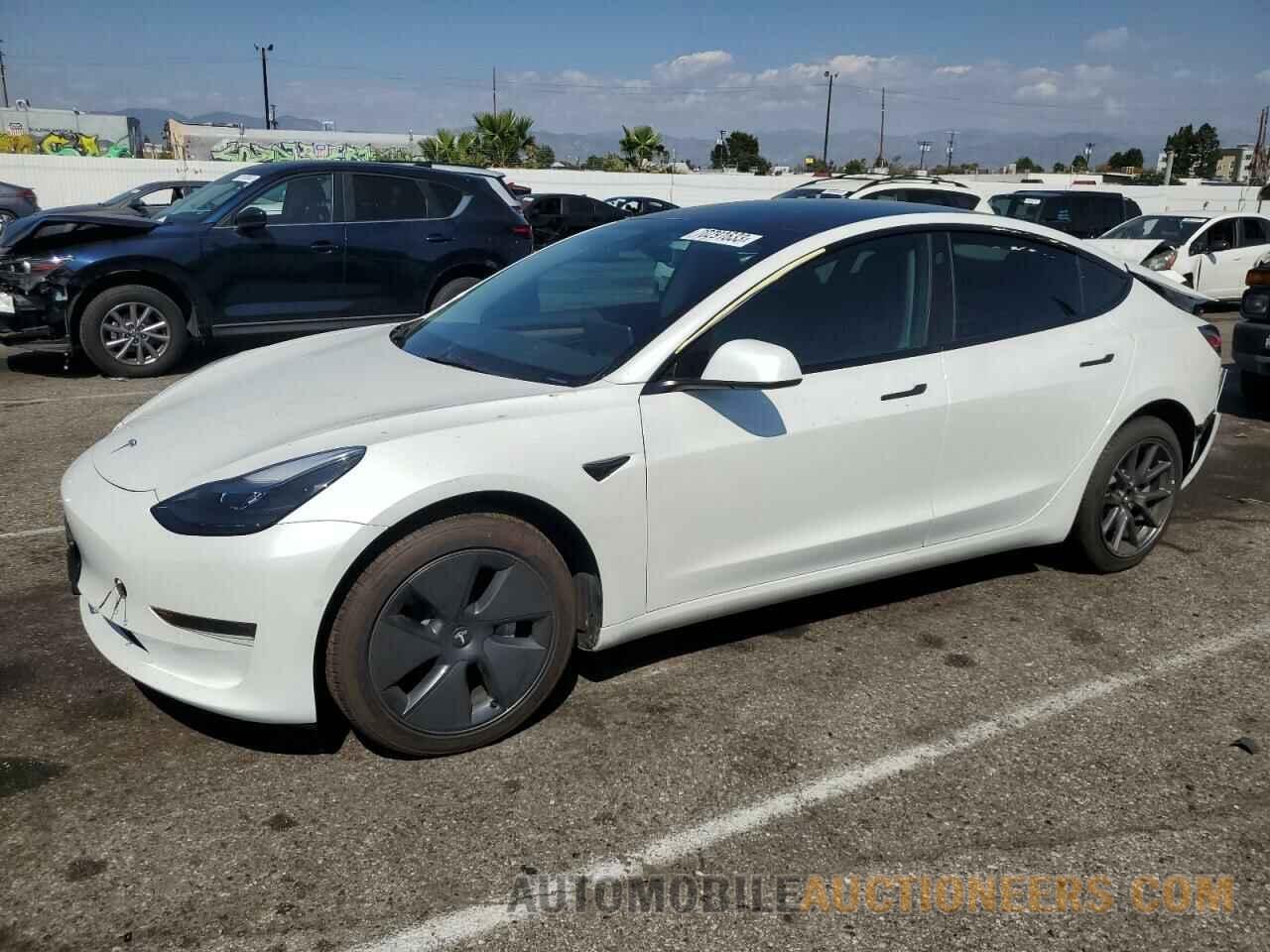 5YJ3E1EAXNF195331 TESLA MODEL 3 2022