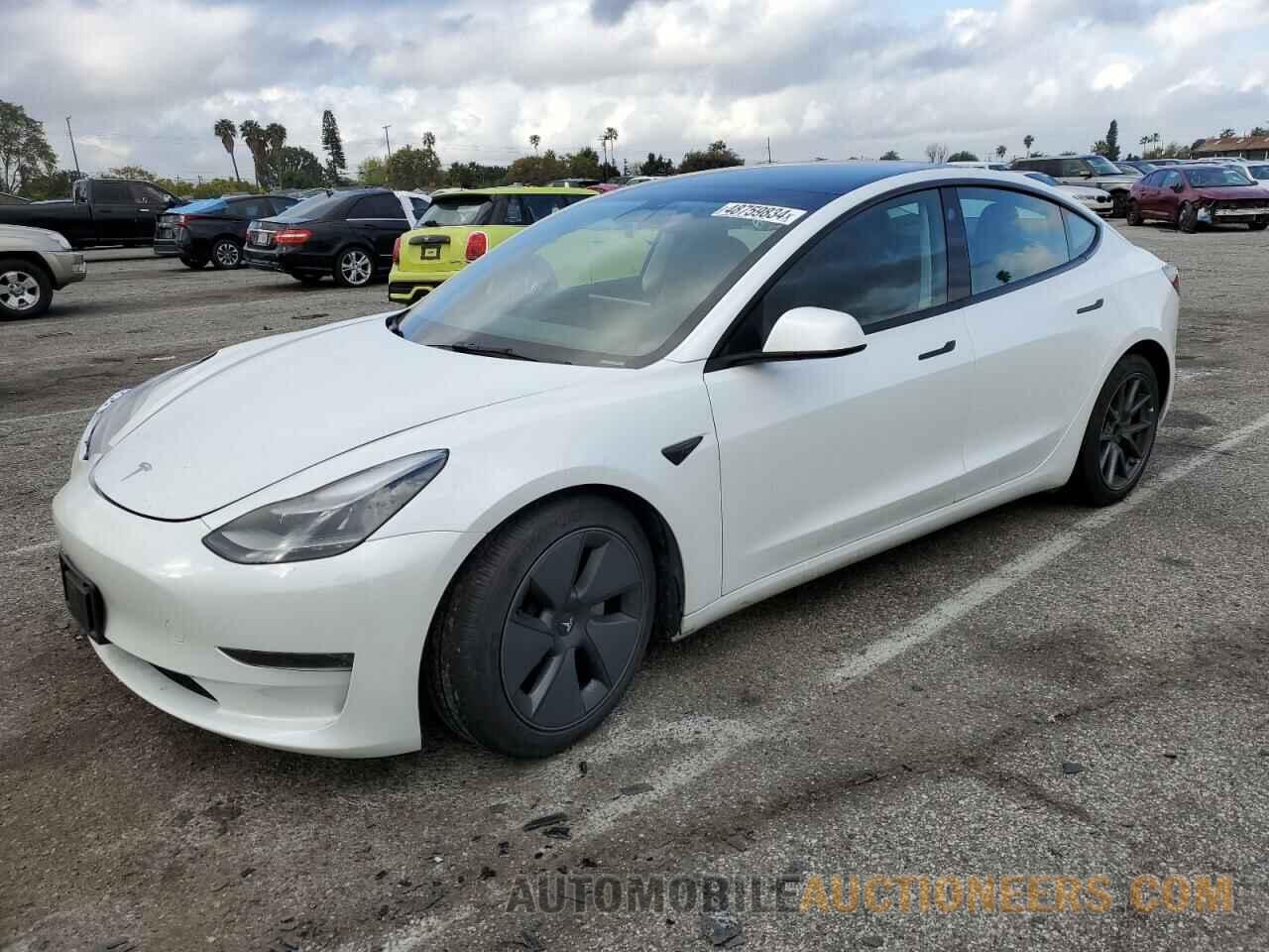 5YJ3E1EAXNF242180 TESLA MODEL 3 2022