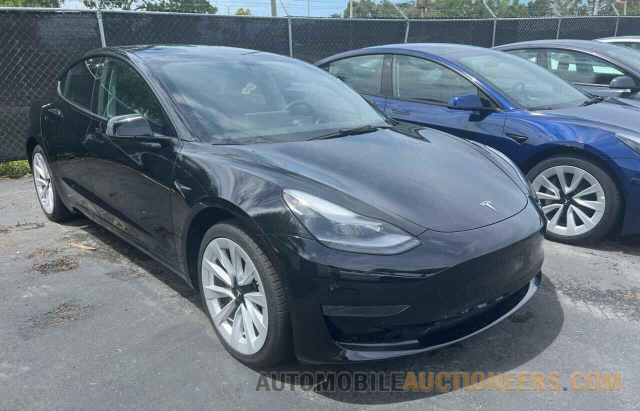 5YJ3E1EAXNF291217 TESLA MODEL 3 2022