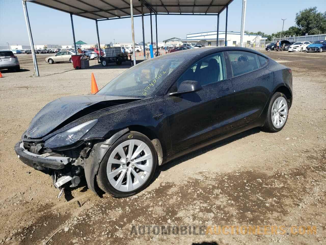 5YJ3E1EAXNF304421 TESLA MODEL 3 2022