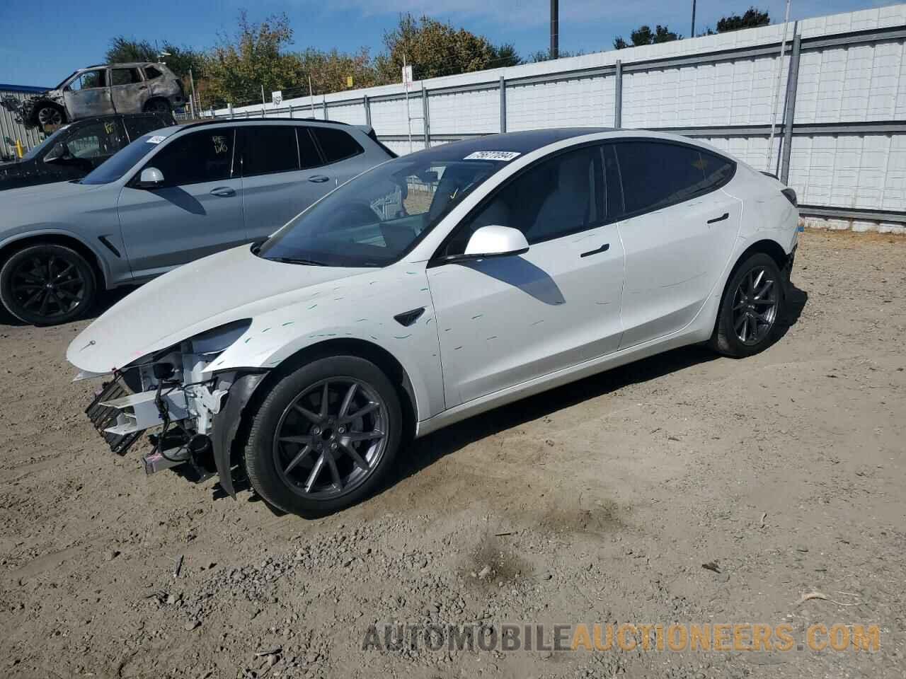 5YJ3E1EAXNF331294 TESLA MODEL 3 2022