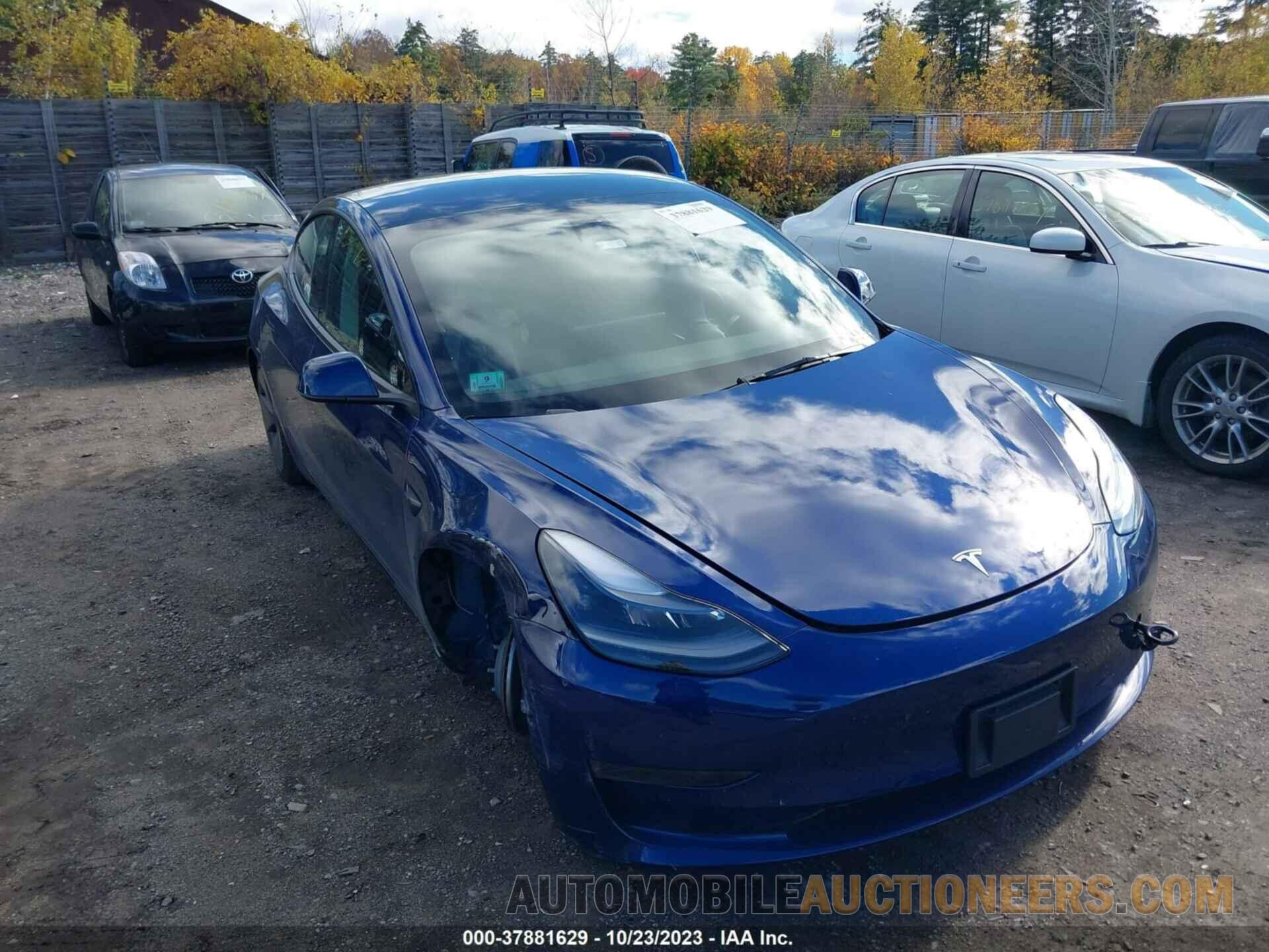 5YJ3E1EAXNF336348 TESLA MODEL 3 2022