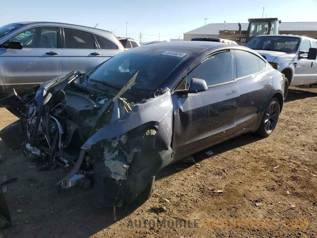 5YJ3E1EAXNF343204 TESLA MODEL 3 2022