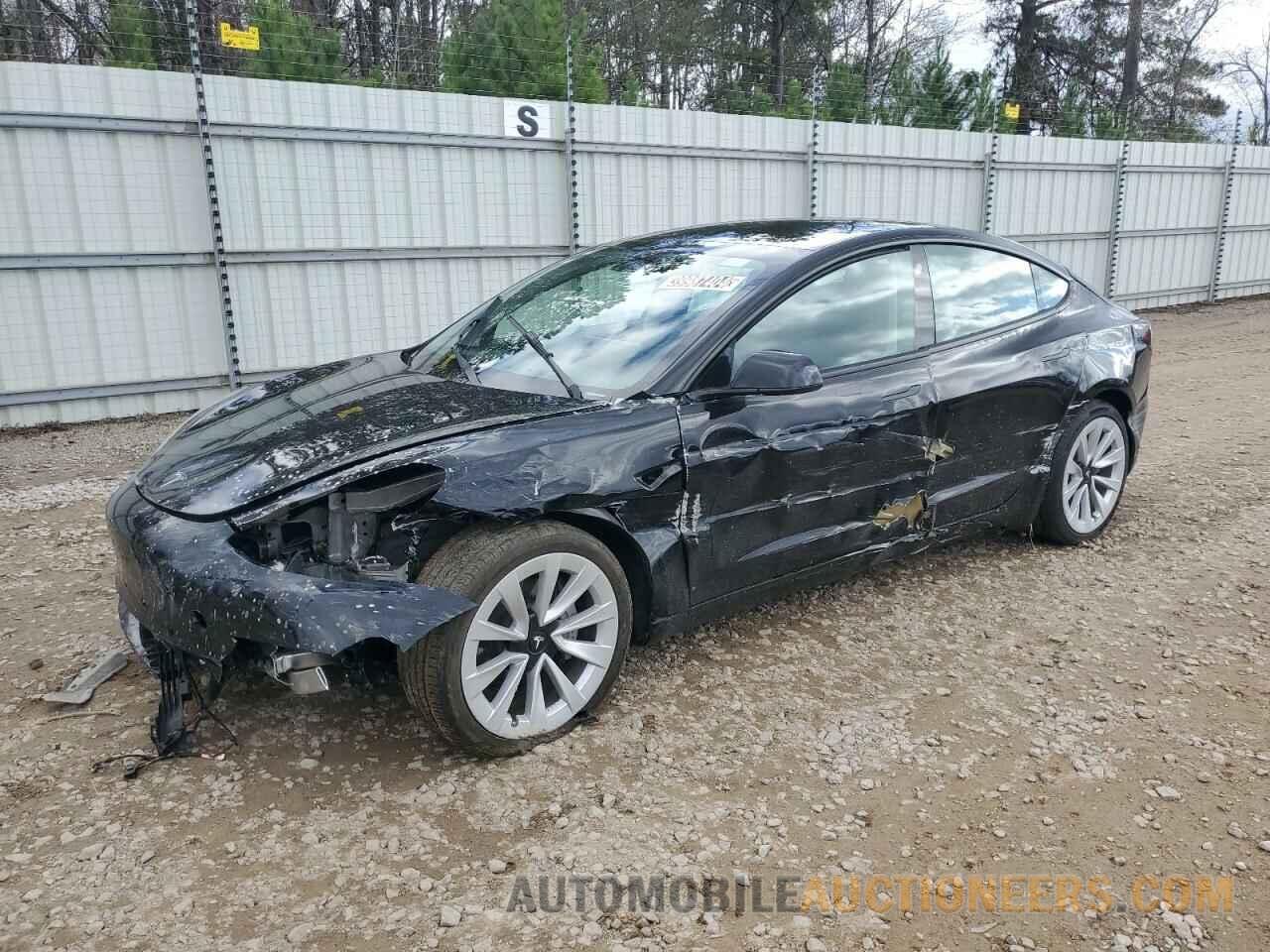 5YJ3E1EAXNF368507 TESLA MODEL 3 2022