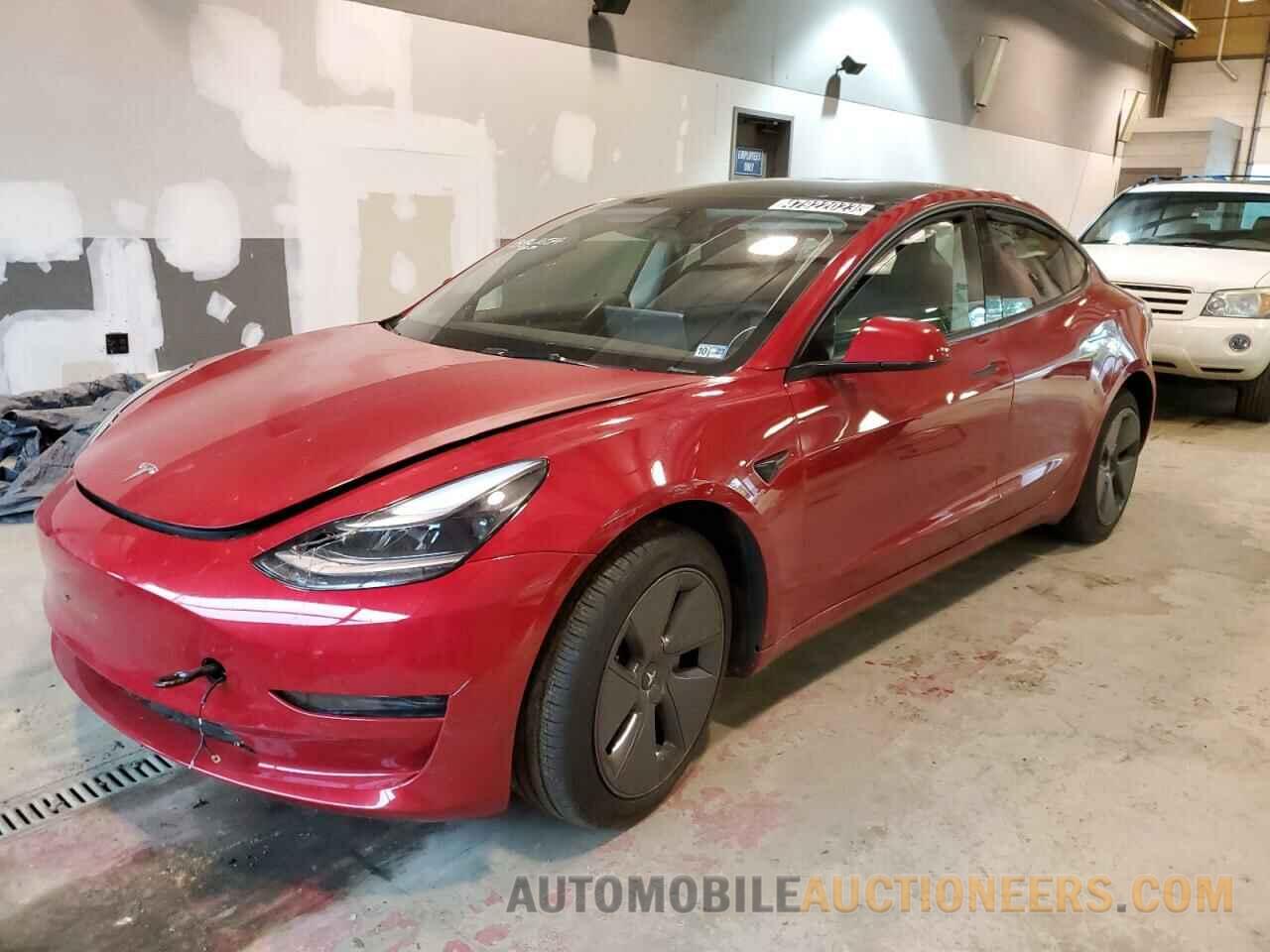 5YJ3E1EAXNF368586 TESLA MODEL 3 2022