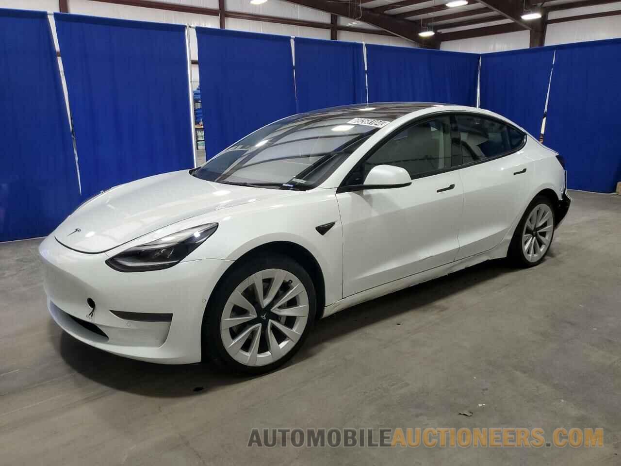 5YJ3E1EAXNF368720 TESLA MODEL 3 2022