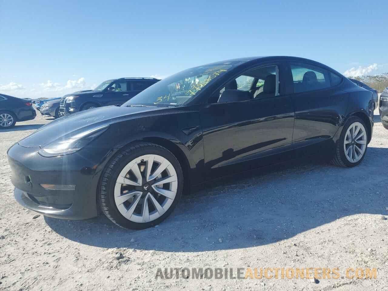 5YJ3E1EAXNF369334 TESLA MODEL 3 2022