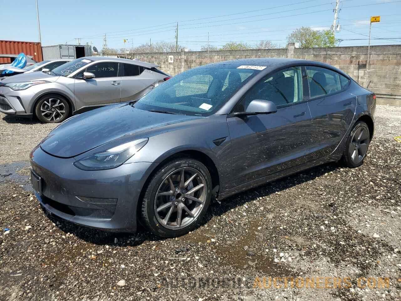 5YJ3E1EAXNF369382 TESLA MODEL 3 2022