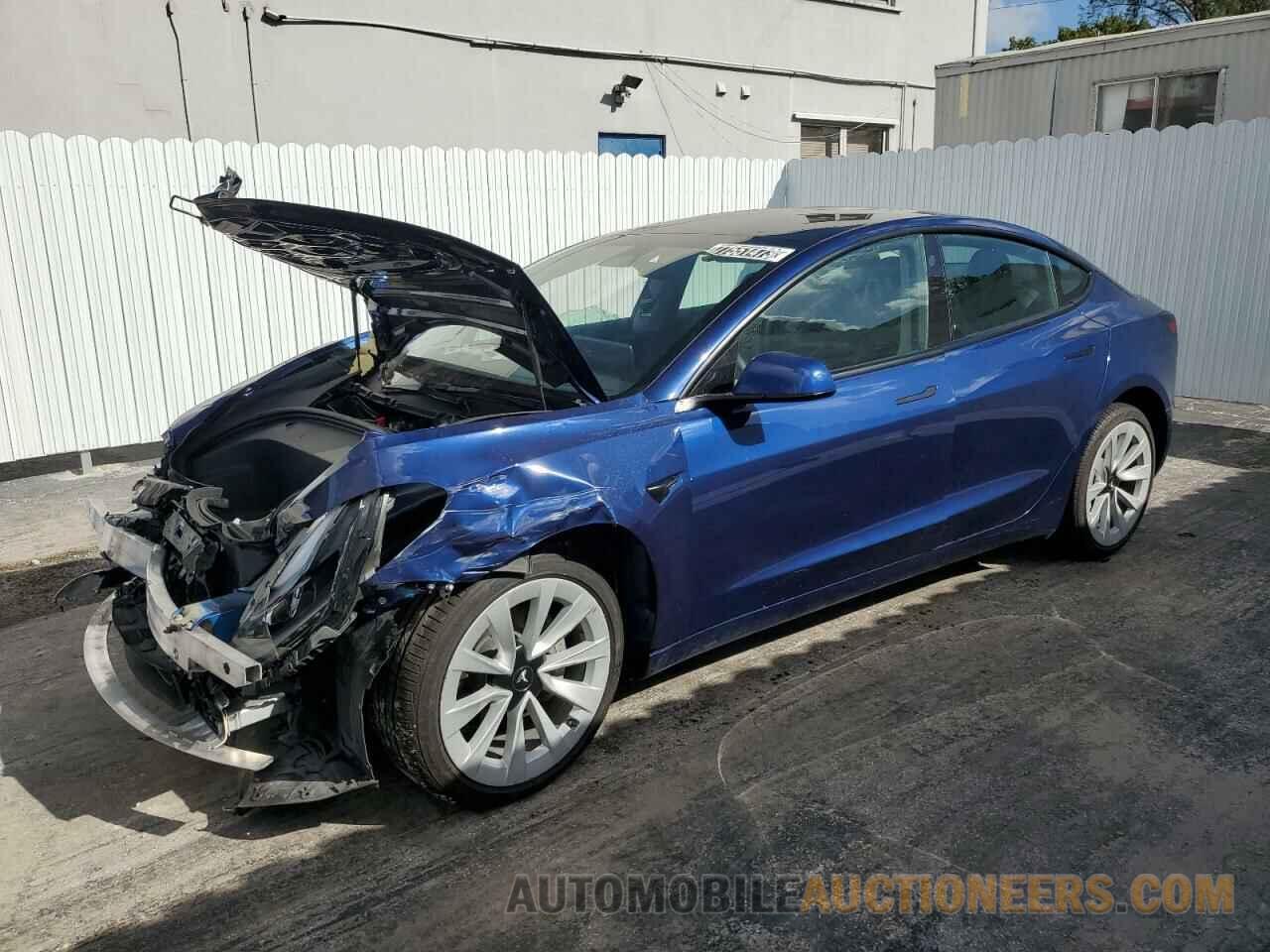 5YJ3E1EAXNF369902 TESLA MODEL 3 2022