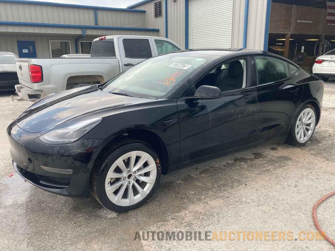 5YJ3E1EAXNF370256 TESLA MODEL 3 2022