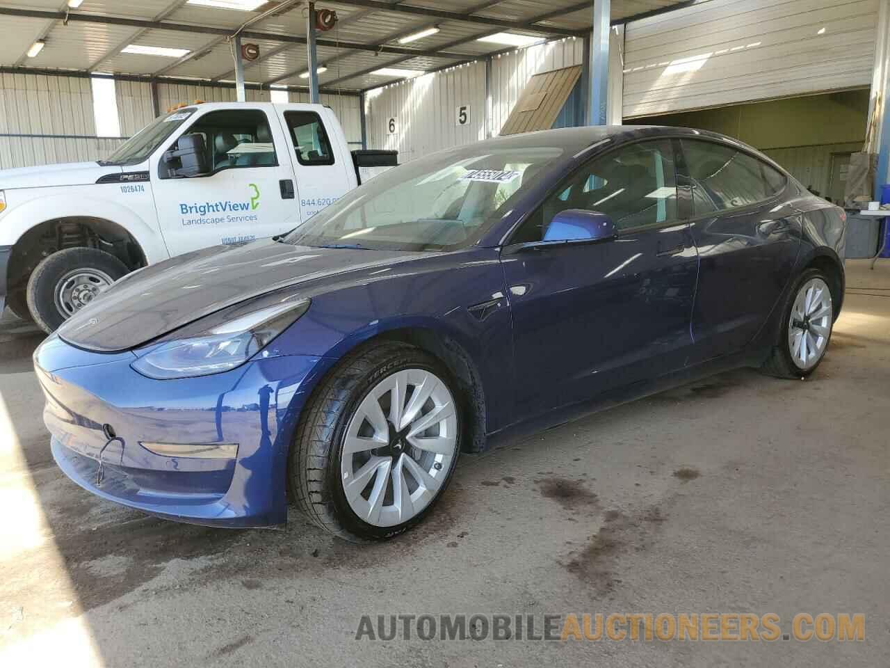 5YJ3E1EAXNF370452 TESLA MODEL 3 2022