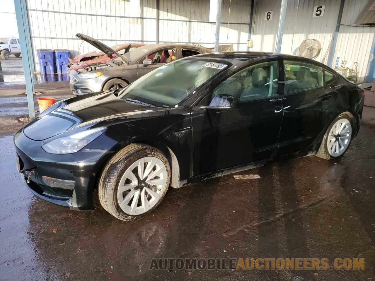 5YJ3E1EAXNF371181 TESLA MODEL 3 2022