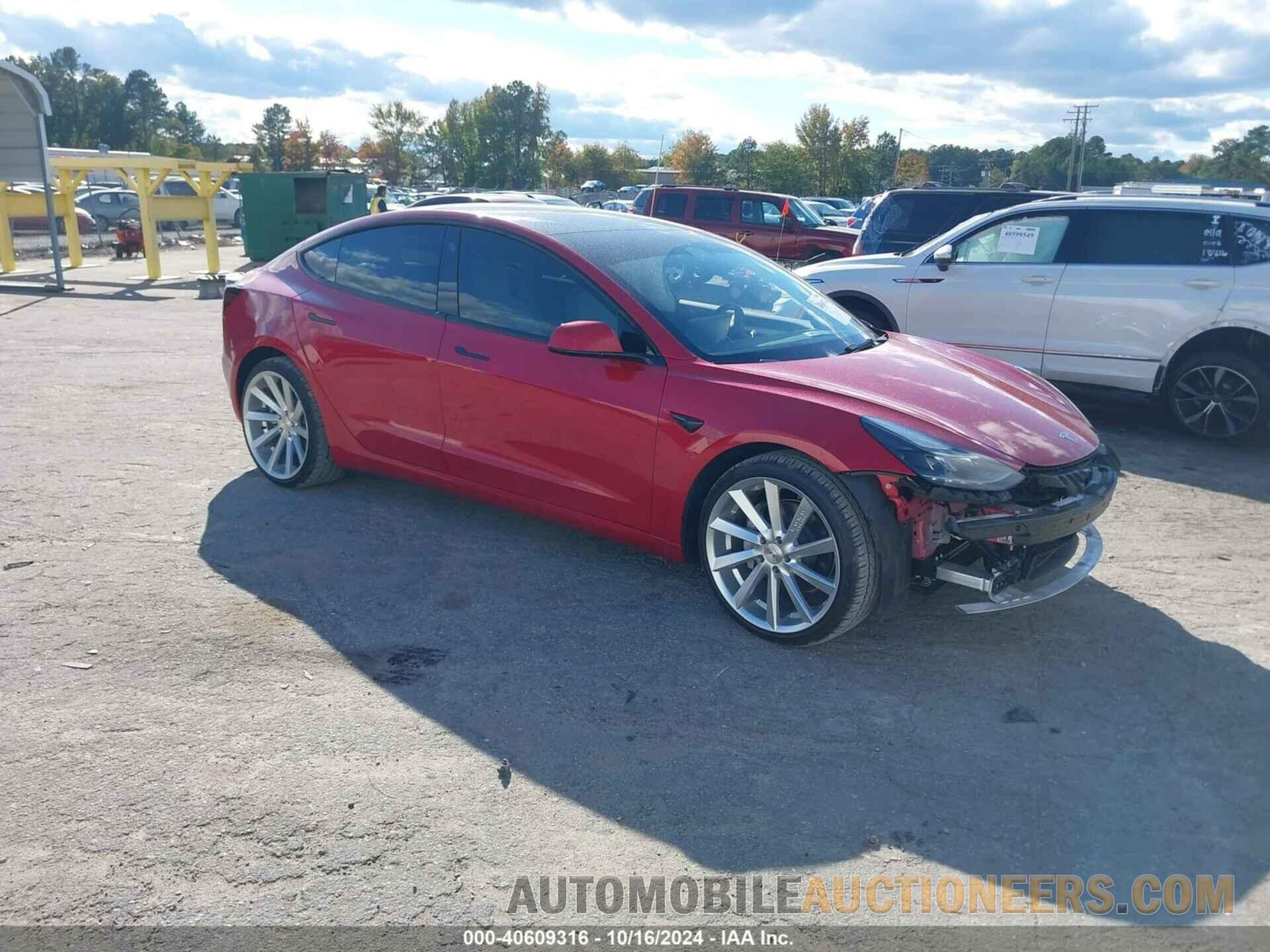 5YJ3E1EAXPF412993 TESLA MODEL 3 2023