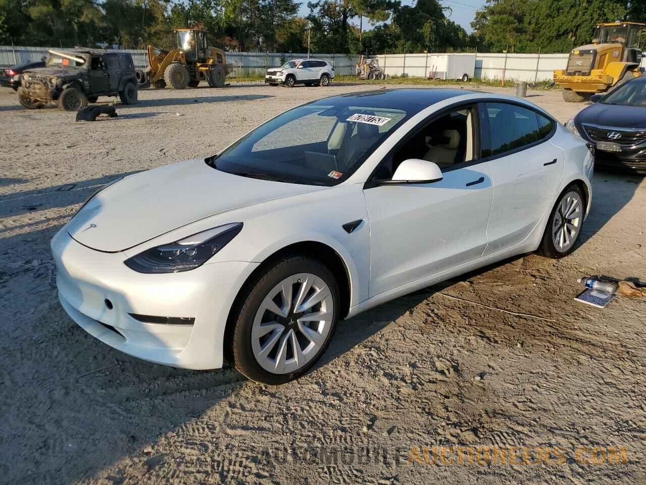 5YJ3E1EAXPF437344 TESLA MODEL 3 2023