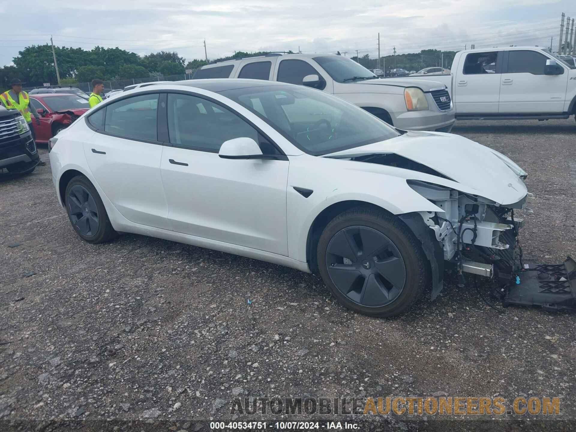 5YJ3E1EAXPF456282 TESLA MODEL 3 2023