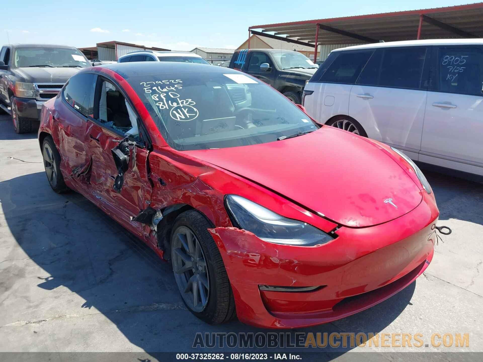 5YJ3E1EAXPF576566 TESLA MODEL 3 2023