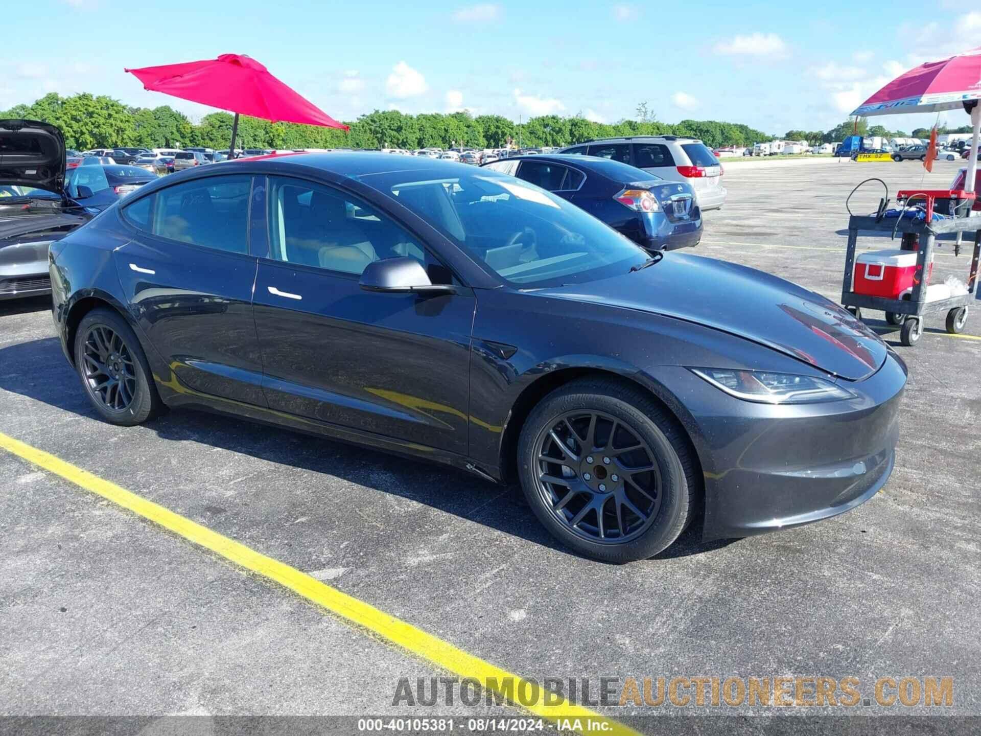 5YJ3E1EAXRF735539 TESLA MODEL 3 2024