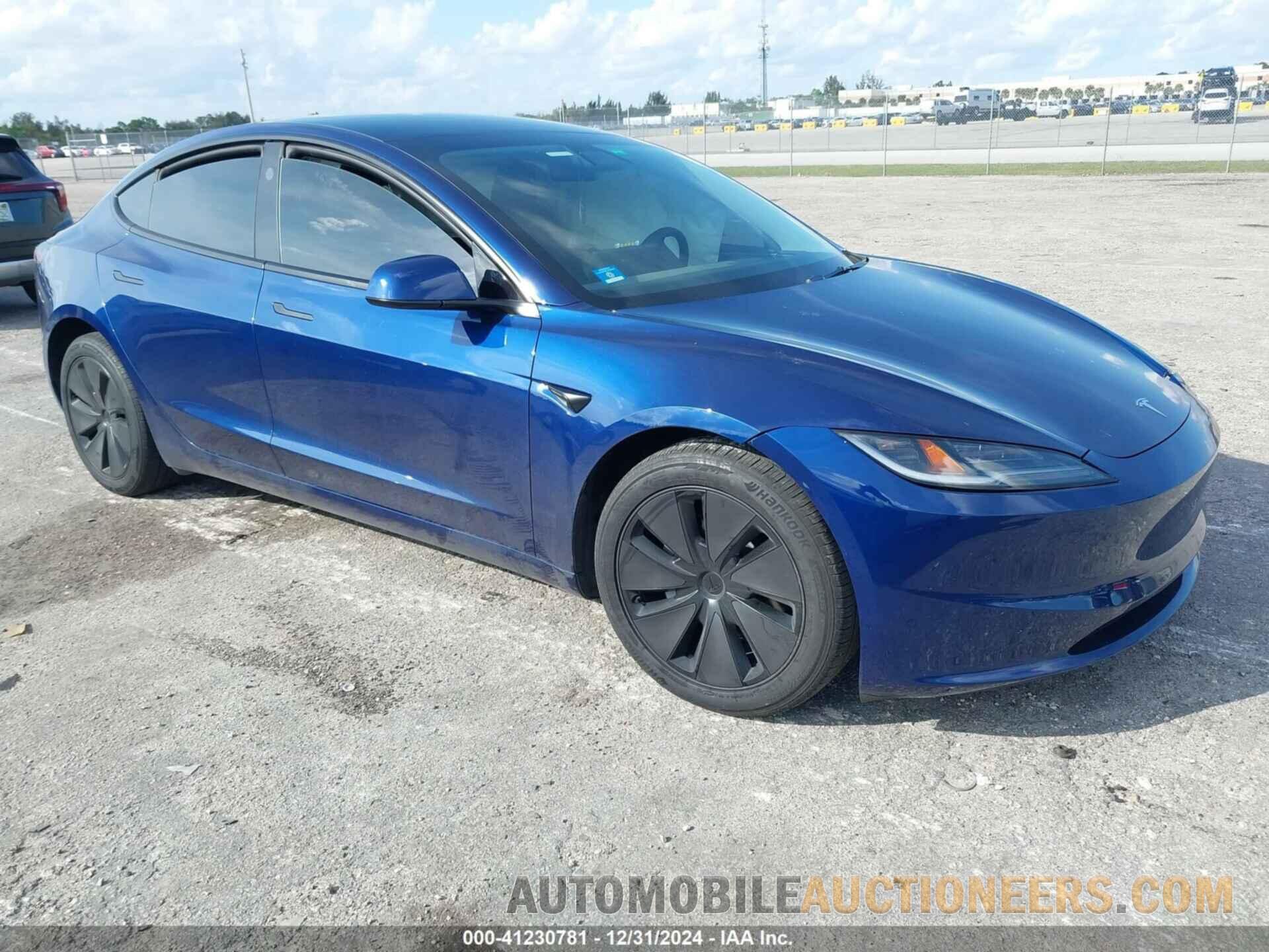 5YJ3E1EAXRF744712 TESLA MODEL 3 2024