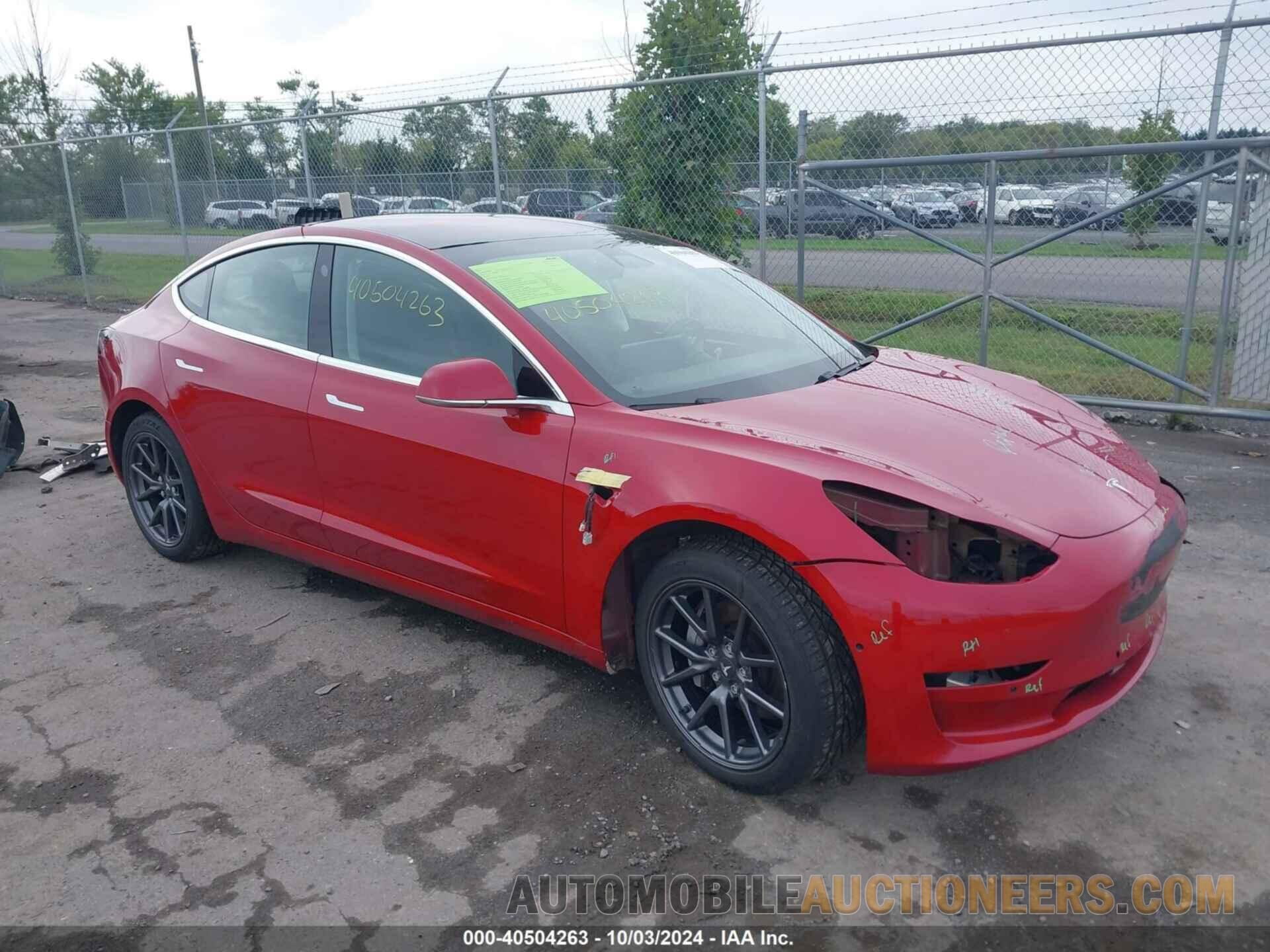 5YJ3E1EB0JF054593 TESLA MODEL 3 2018